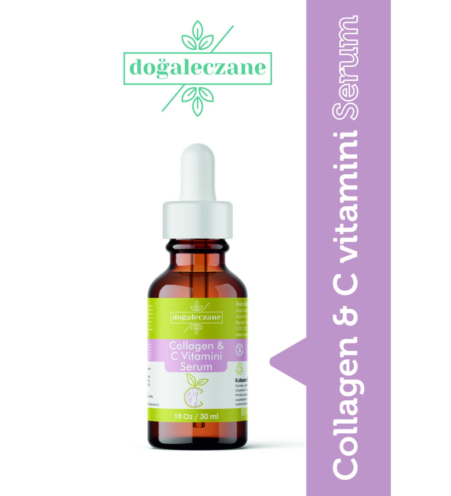 Natural Pharmacy Collagen Vitamin C Bright Super Brightening Serum 30ml - Buy Online on GoSupps.com
