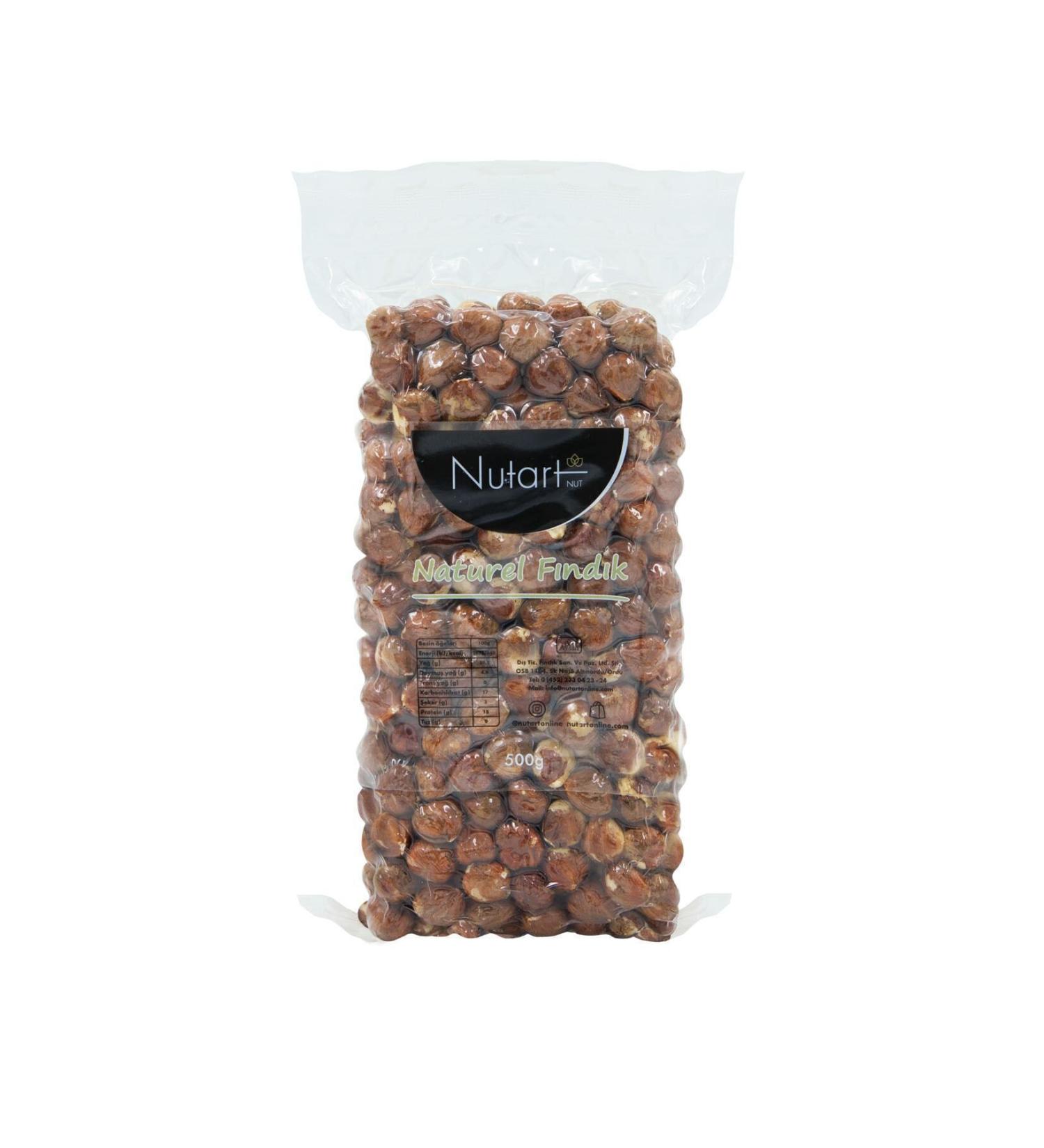 Nutart Natural (raw) Hazelnut Vacuum 500g