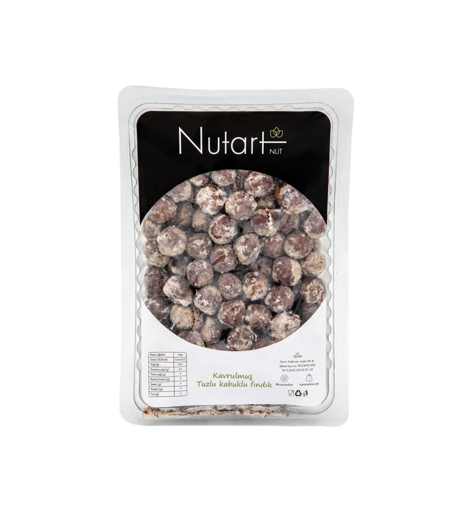 Nutart Roasted Salted Hazelnuts in Shell 500g - Buy Online on GoSupps.com
