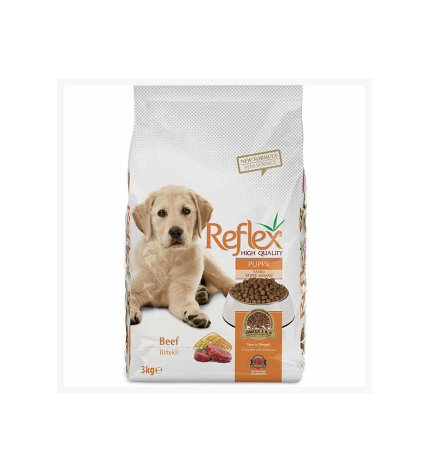 PATIIZICO Reflex Puppy Steak Puppy Food 3 Kg