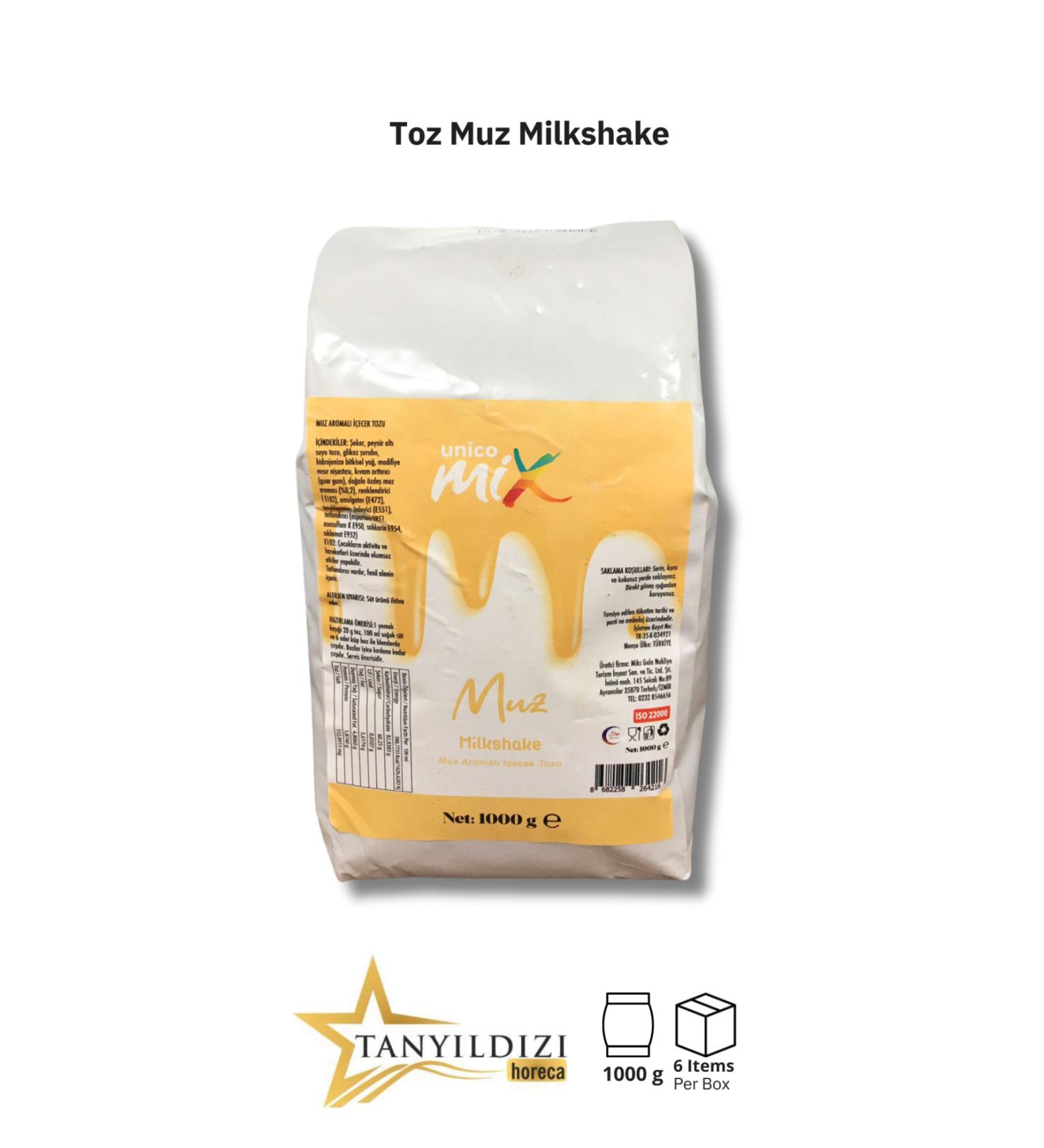 Unicomix BANANA MILKSHAKE (1000g)