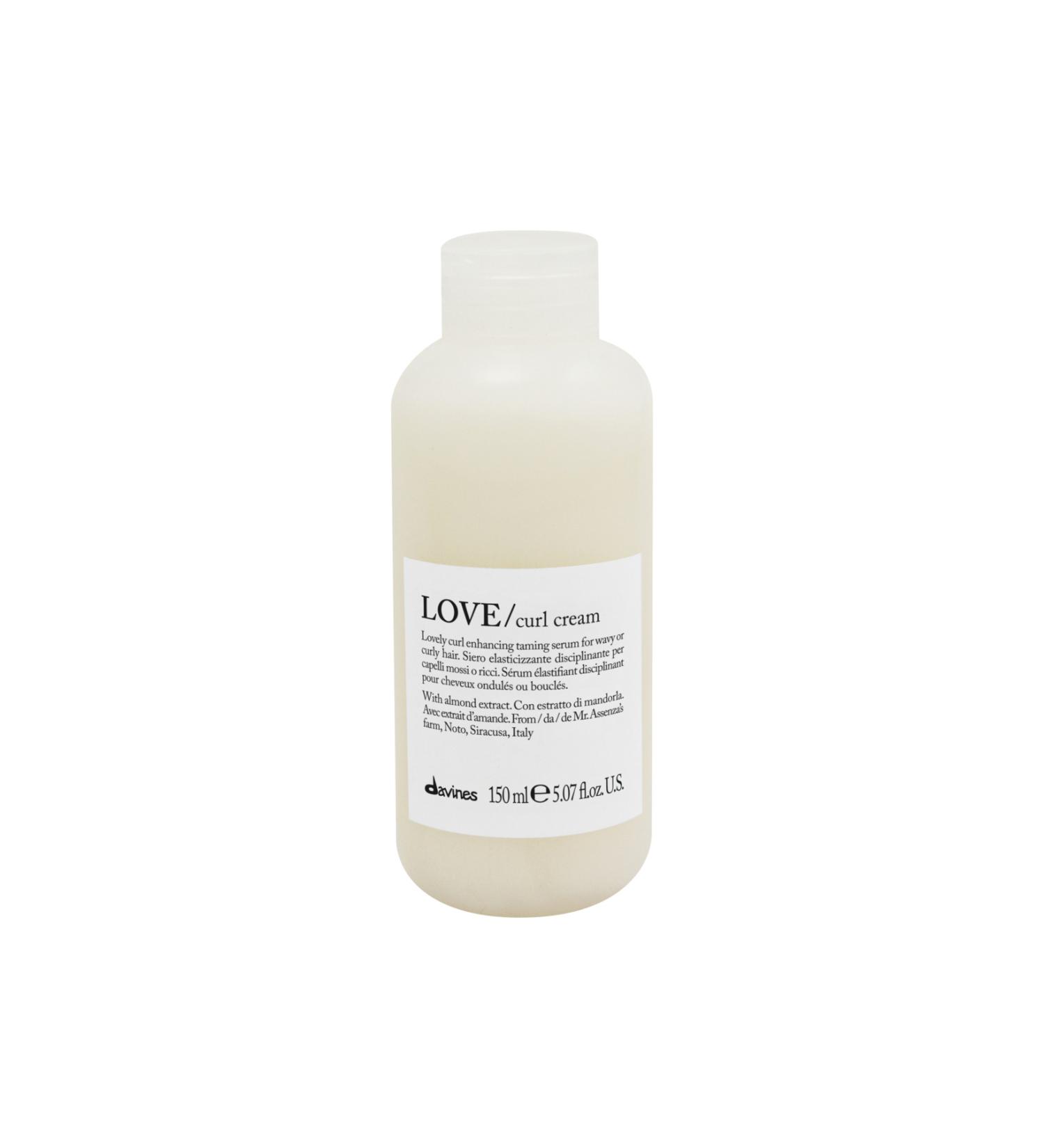 Davines Love Curl Cream - Curl Defining Leave-In Conditioner 150 Ml