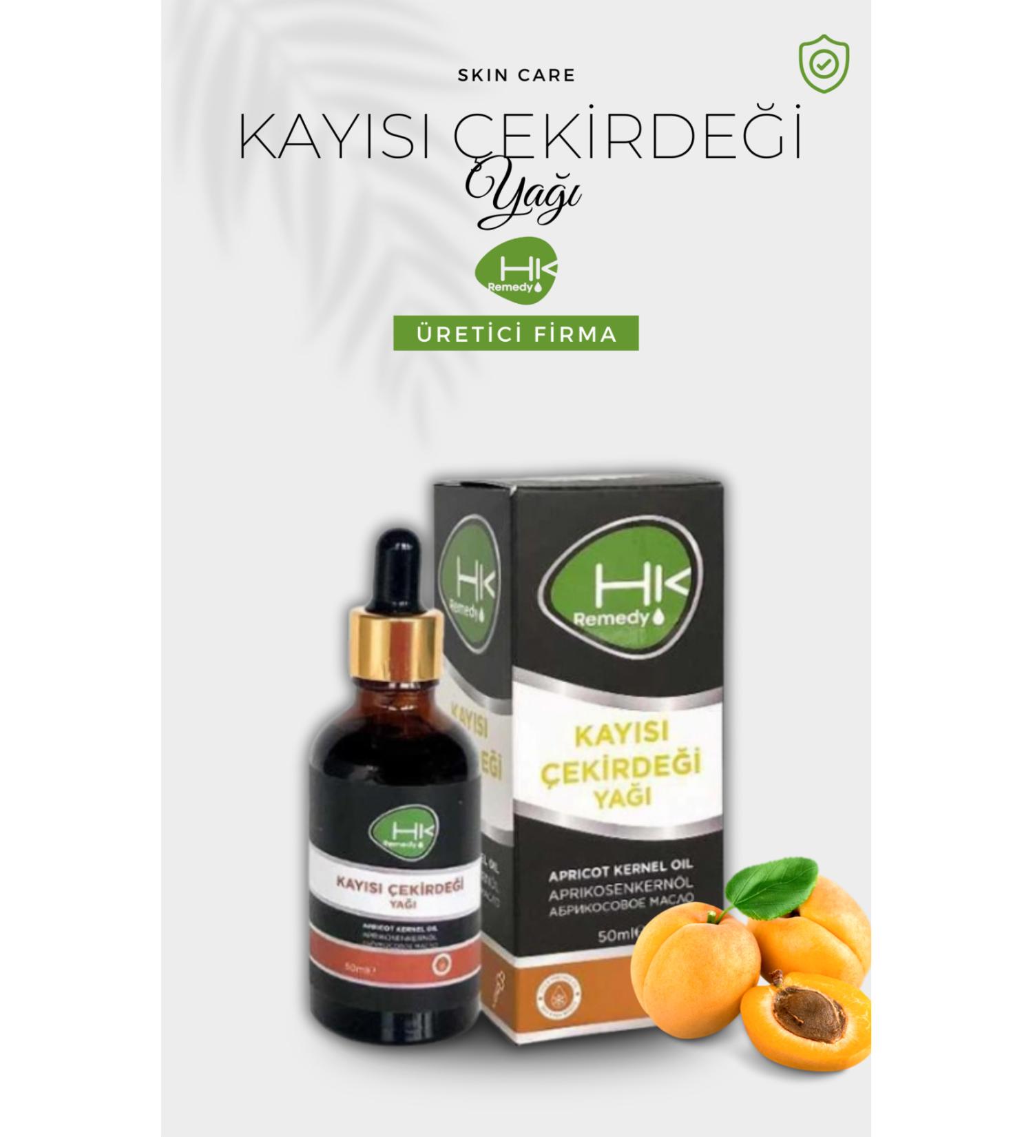 HK Remedy Apricot Kernel Oil 50 ml