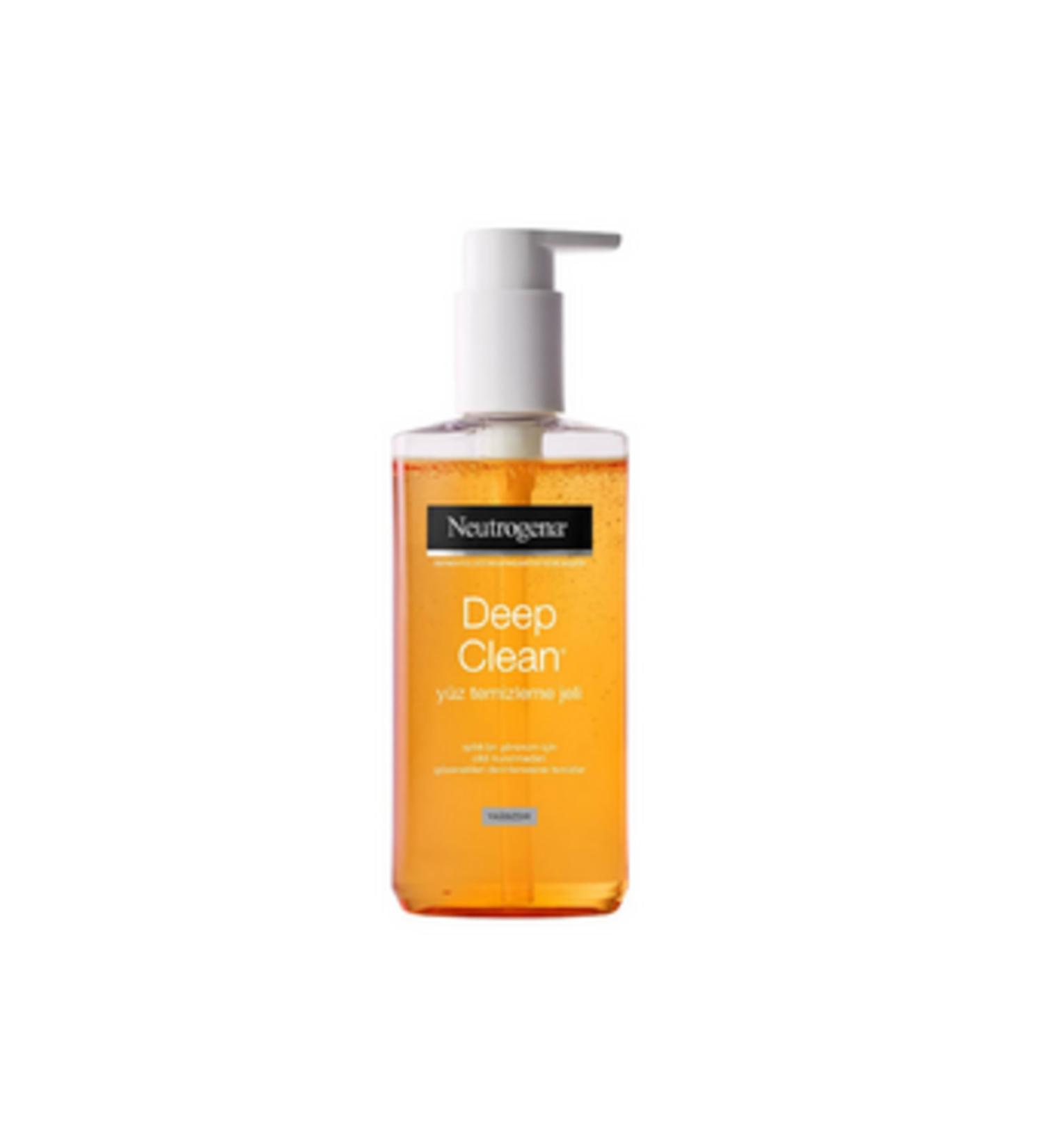 Neutrogena (SMALL COLOGNE GIFT) Neutrogena Deep Clean Facial Cleansing Gel 200 Ml (1 PIECE)
