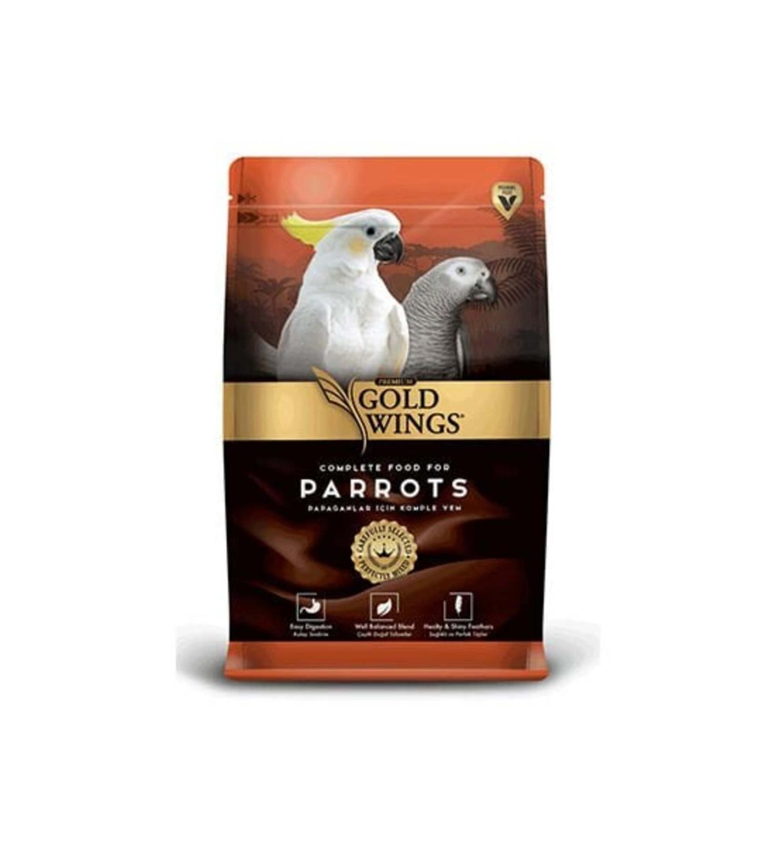 PATIIZICO Gold Wings Premium Parrot Food 1 Kg