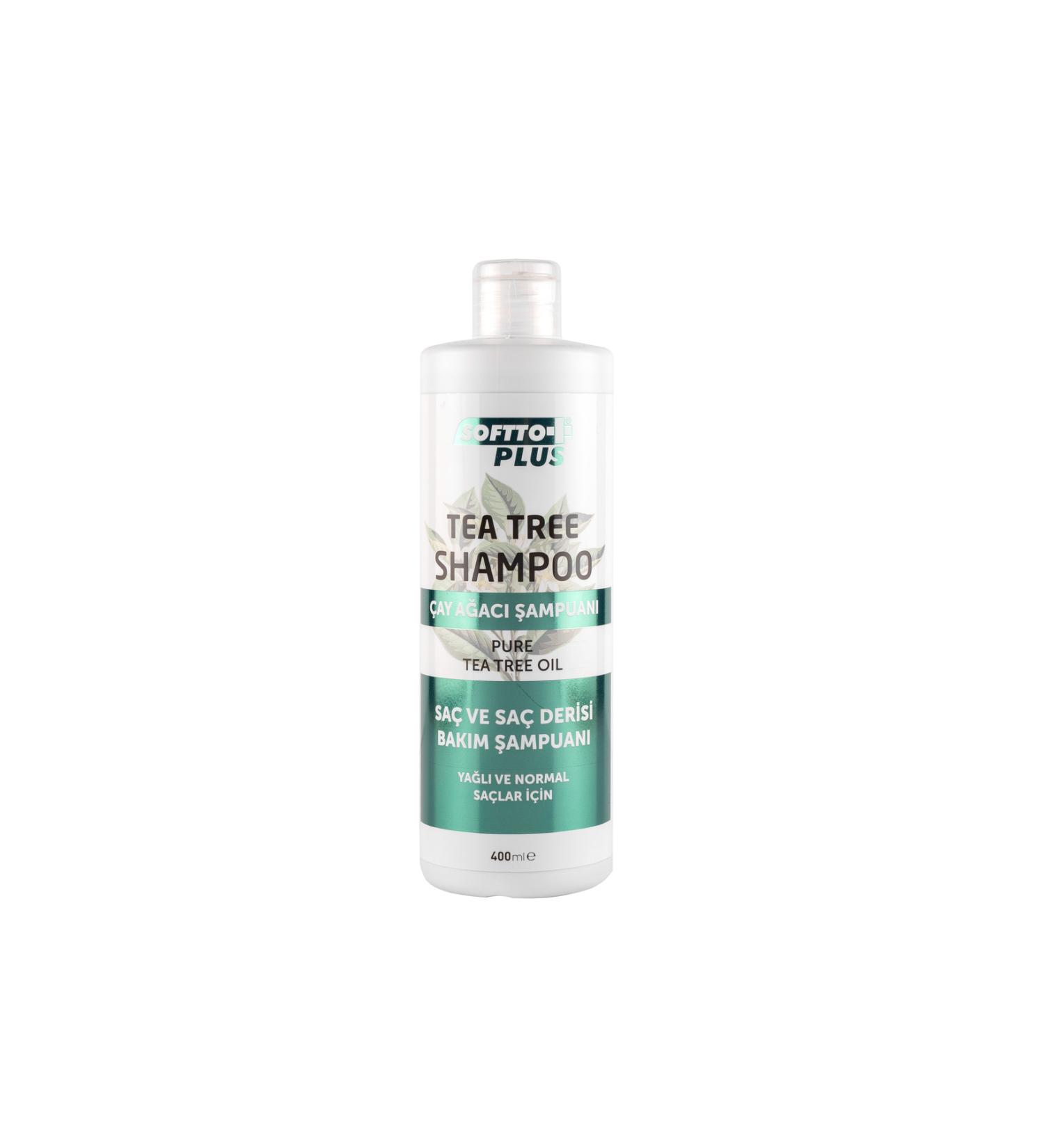 Softto Plus Anti-Oily Tea Tree Shampoo 400 Ml