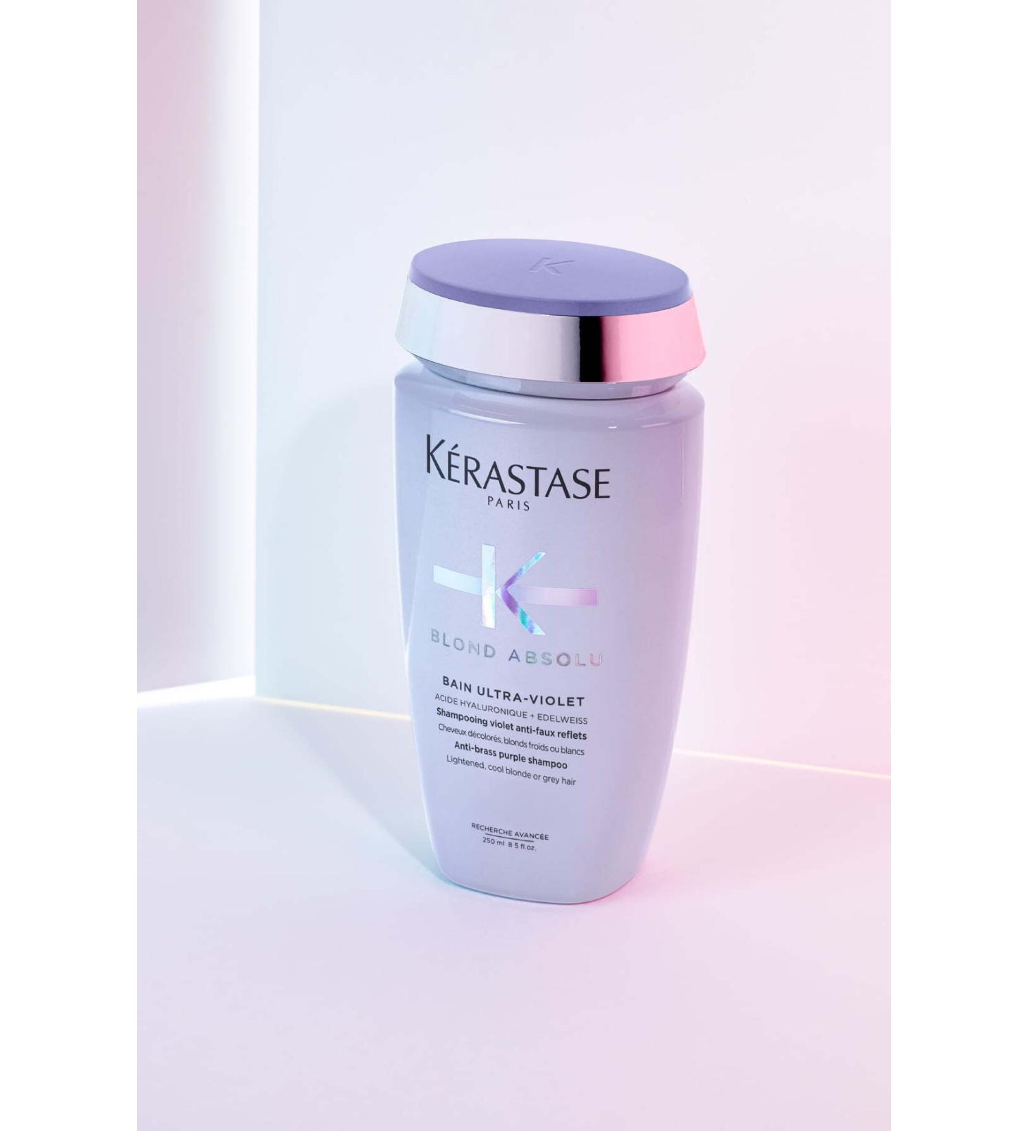 Kerastase Blond Absolu Bain Ultra-violet Strong Purple Shampoo 250ml-216558BeautyBar- - Buy Online on GoSupps.com