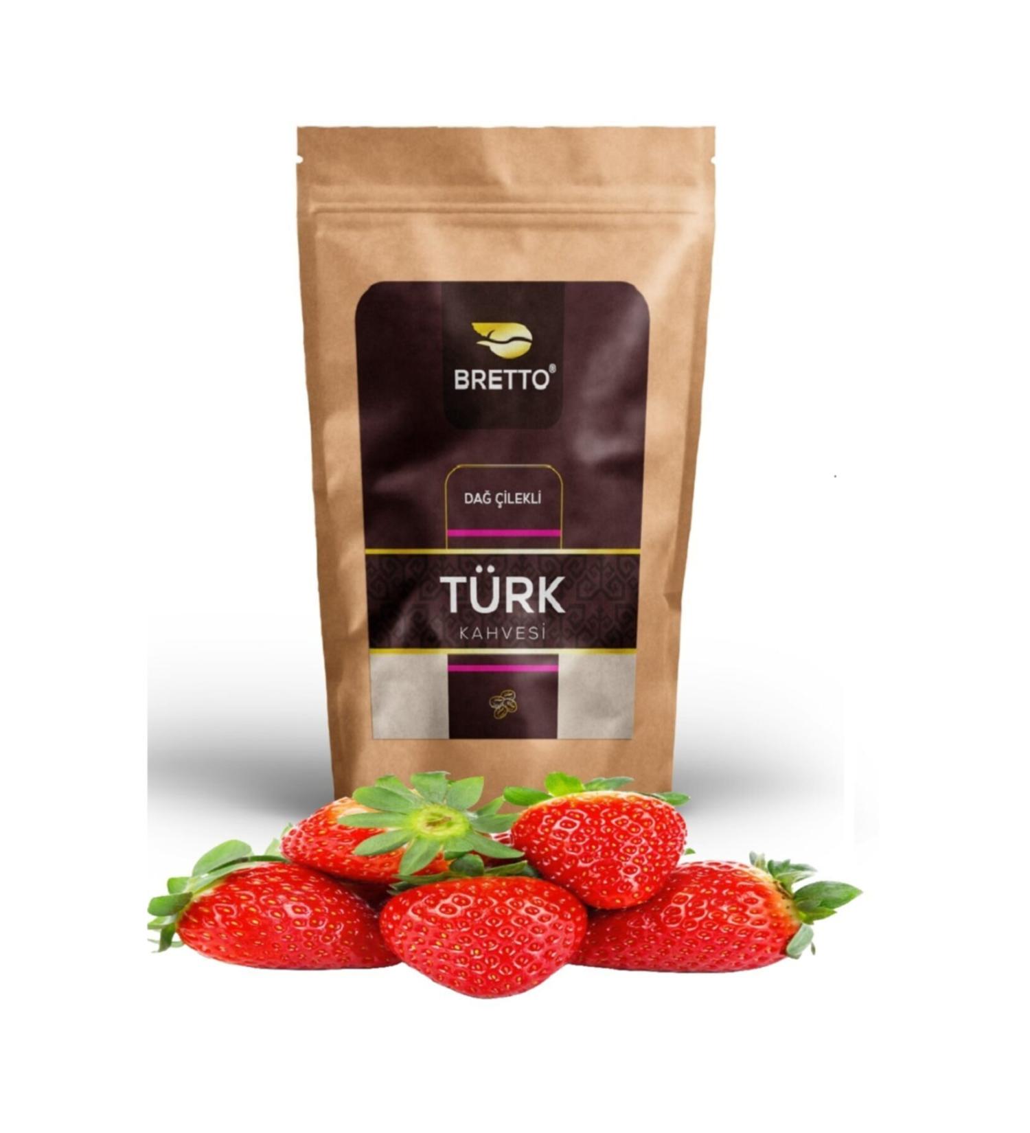 Bretto Turkish Coffee with Wild Strawberries 1000 Gr