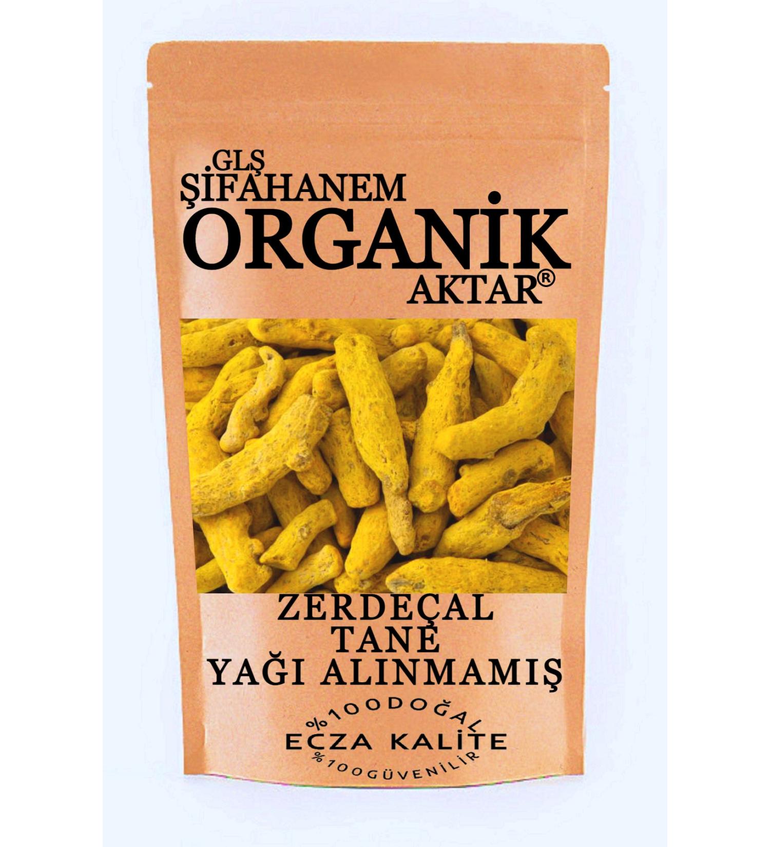 GL FAHANEM ORGANIC TAKTAR Turmeric Grain Oil-Free 1st Class 2kg