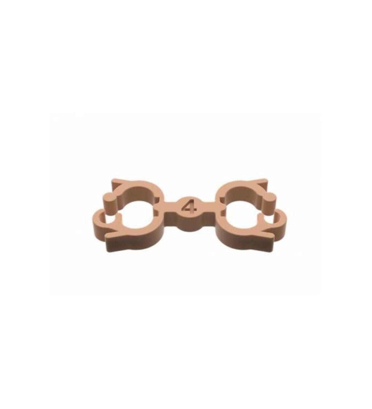 Crooked Leg Clamp for Budgies 3mm 5 pcs and 4mm 5 pcs - Buy Online on GoSupps.com