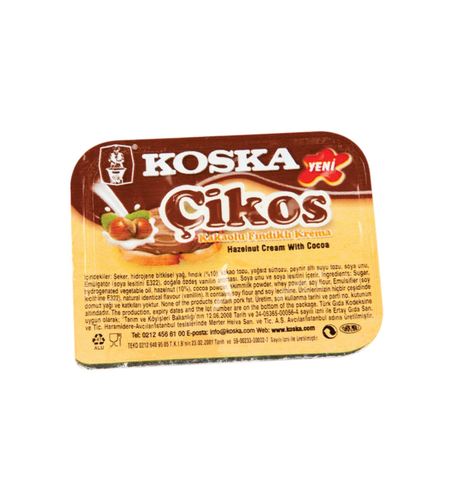 Koska ikos Cocoa Hazelnut Cream 100*15 G