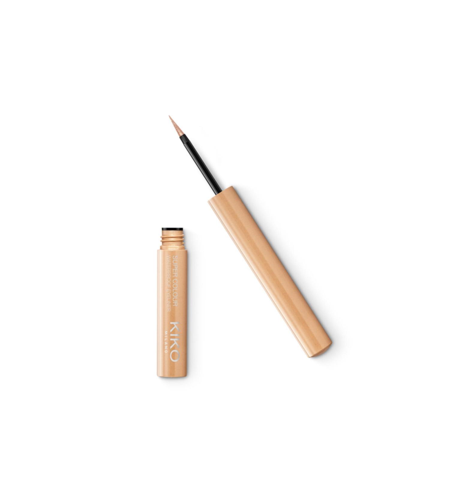 KIKO Eyeliner - Super Color Waterproof Eyeliner 02 Gold 8025272970297