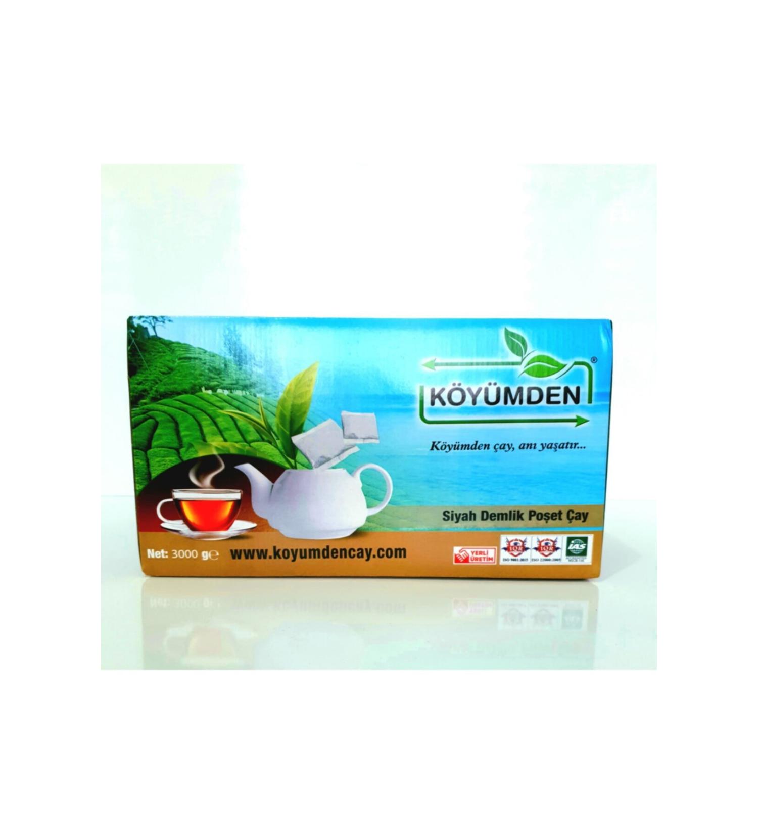 TEA FROM MY VILLAGE 3 Kg / 20 Gr Teapot Tea Bag - Buy Online on GoSupps.com