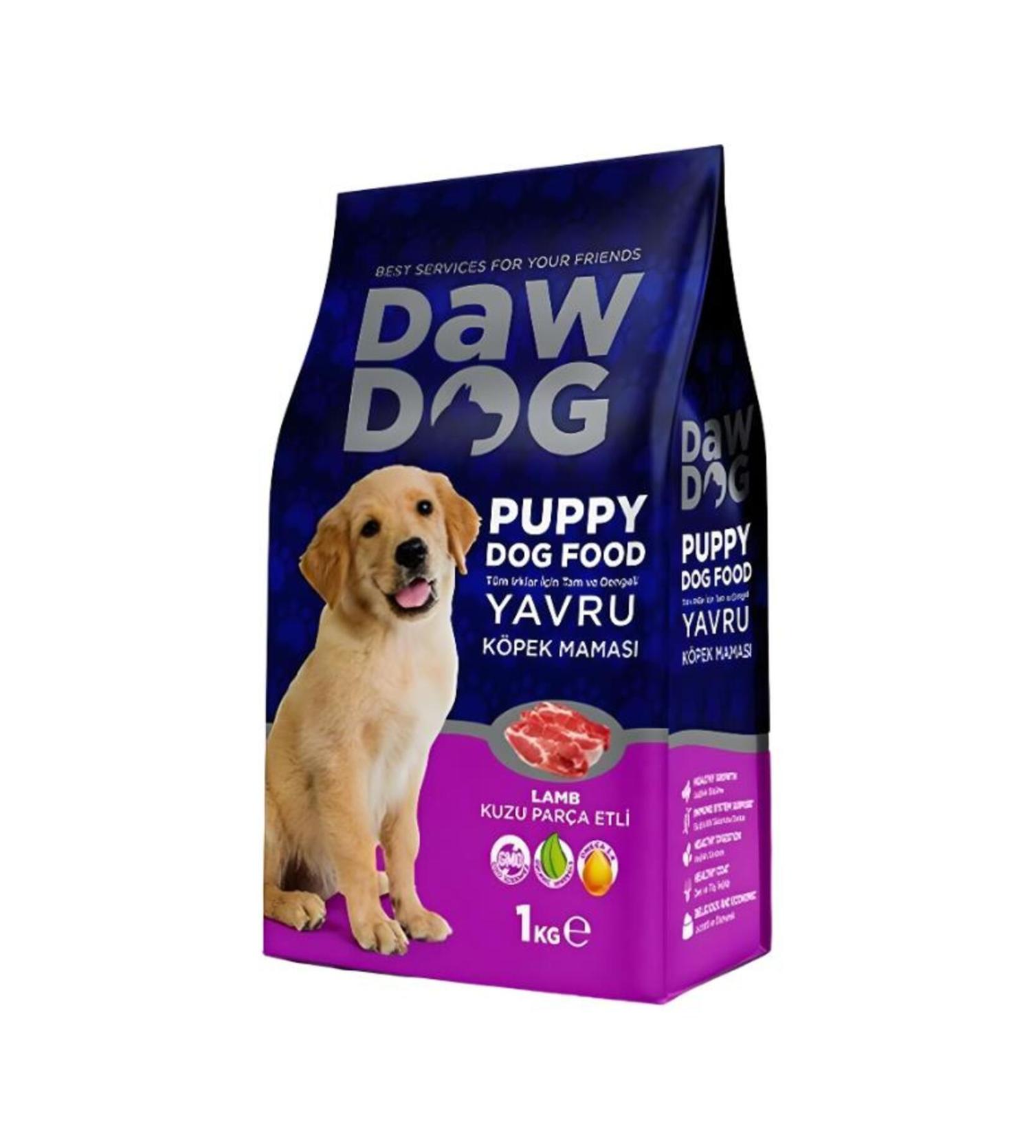 DAWDOG 1 Kg Puppy Food Lamb Meat