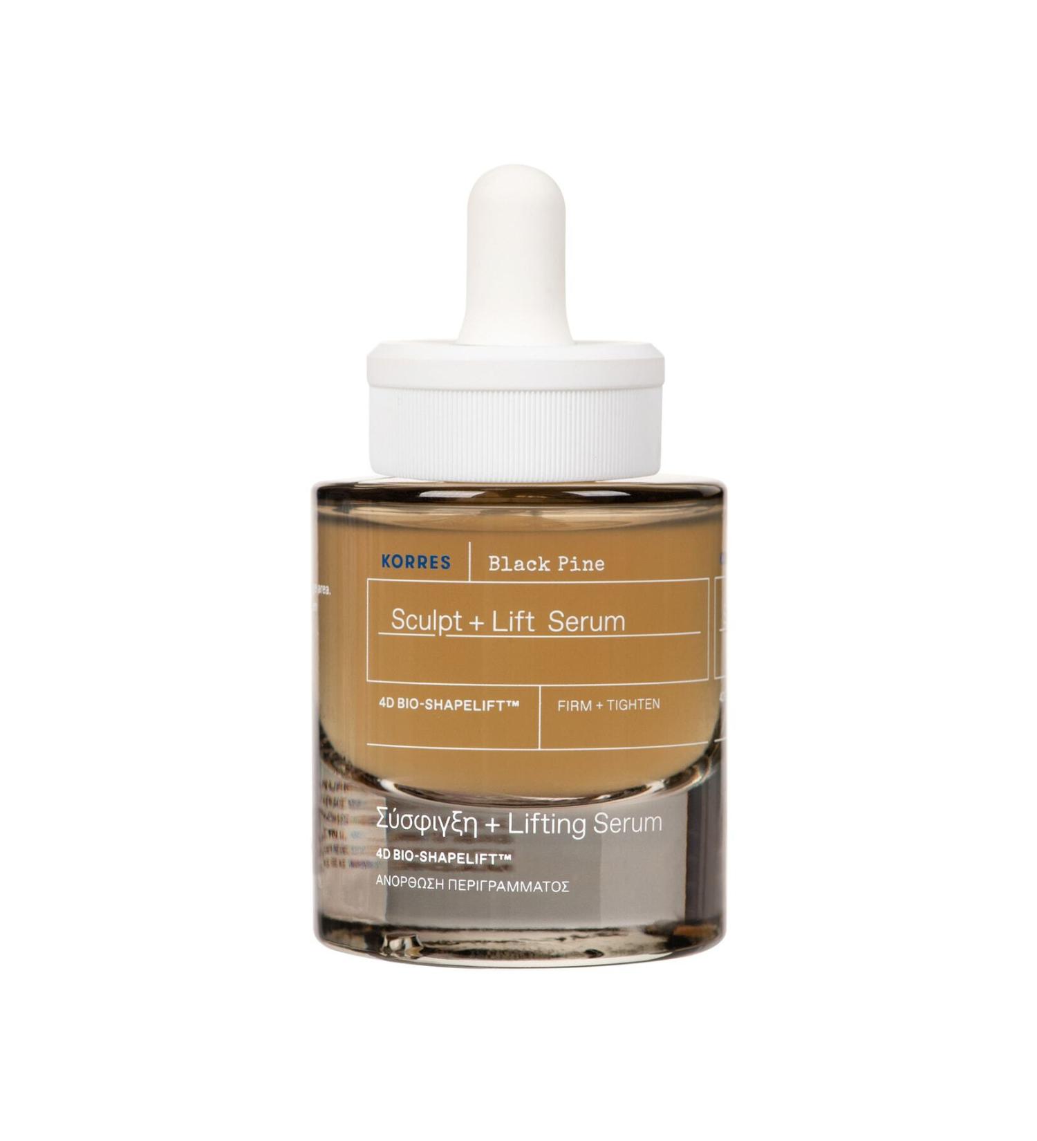 Korres Anti-Wrinkle Firming Face Contour BLACK PINE 4D Serum 30 ML