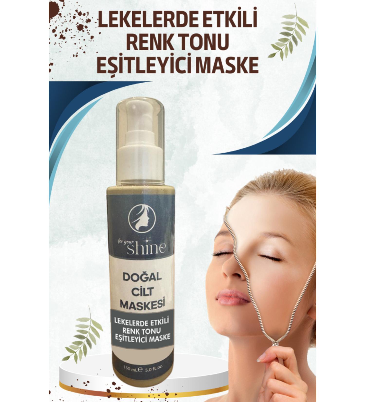 For Your Shine Pore Tightening Tone Equalizing Clay Mask 150 ml