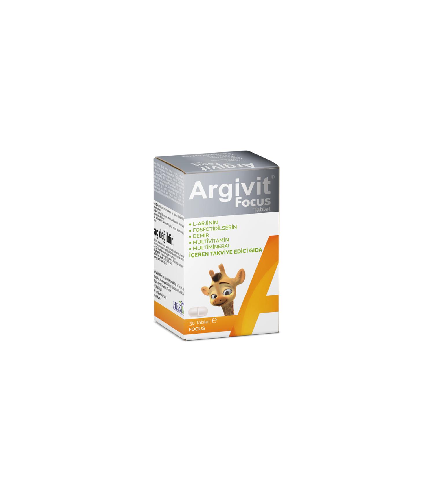Argivit Focus Tablet 30 Tablets