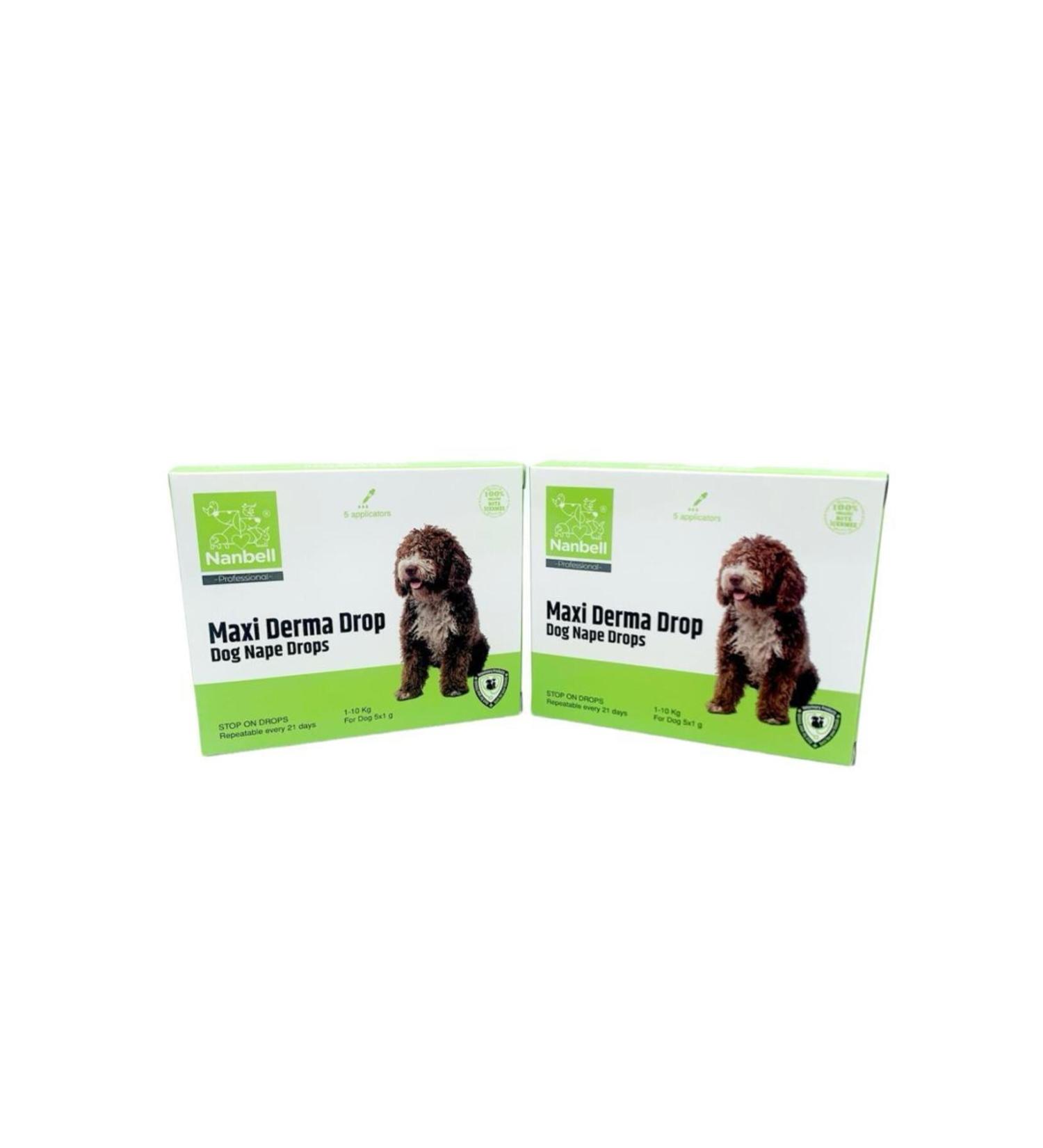 Nanbell 2 Boxes 5 Drops Package for Dogs 1-10kg