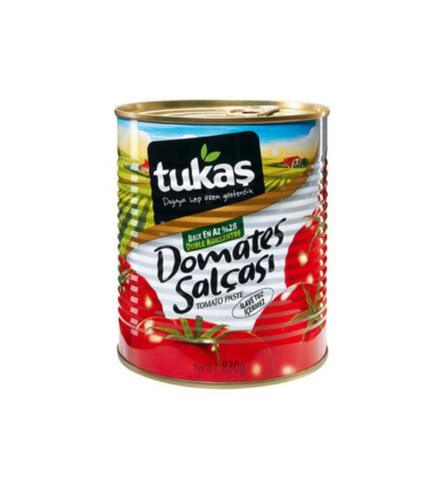 Tuka Tomato Paste 830 Gr (2 PIECES)