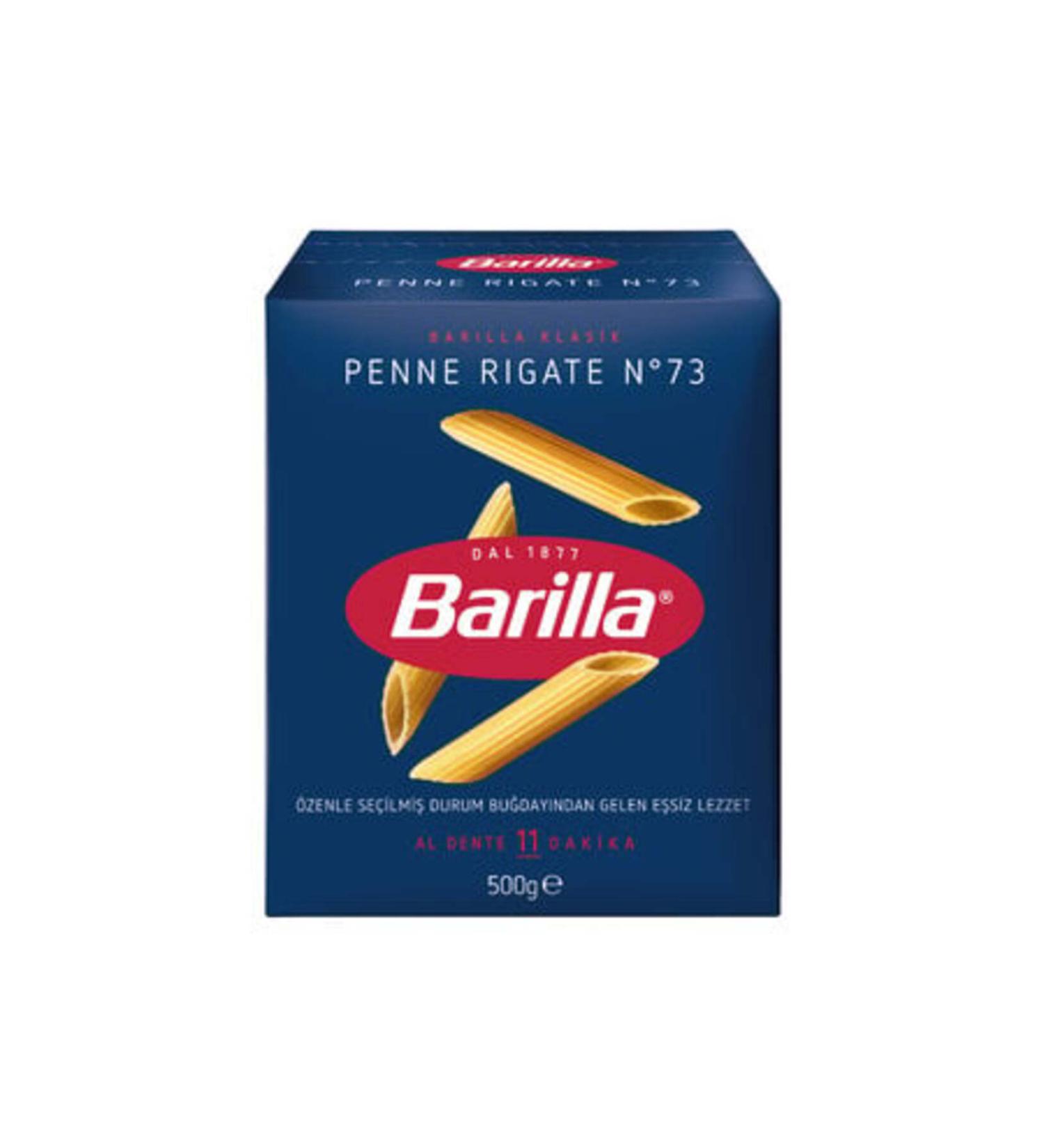 Barilla a Penne Rigate (Pen) Pasta 500 Gr (2 PIECES)
