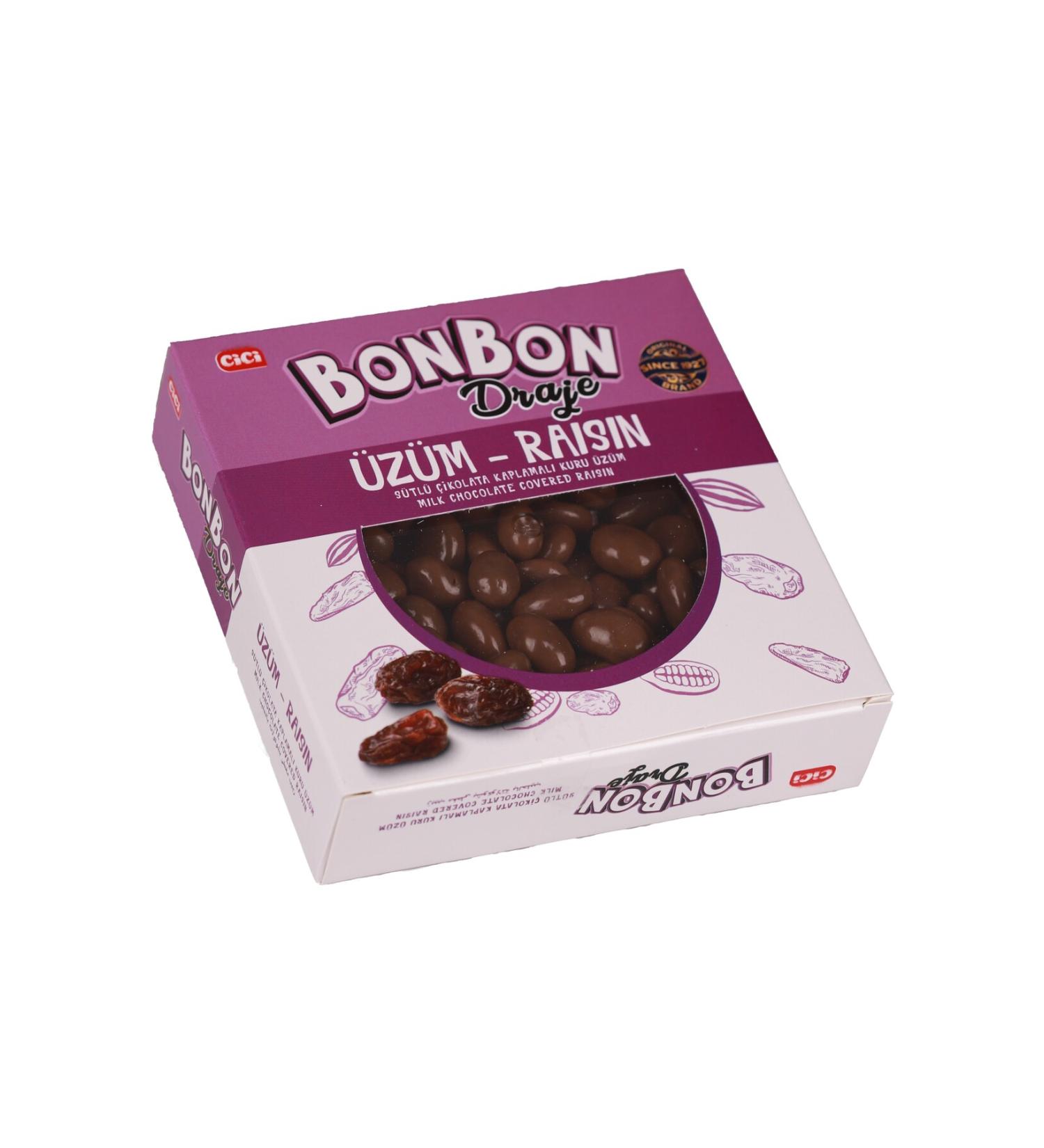 cici Bonbon Grape Dragee 200 Gr. (1 PACK)