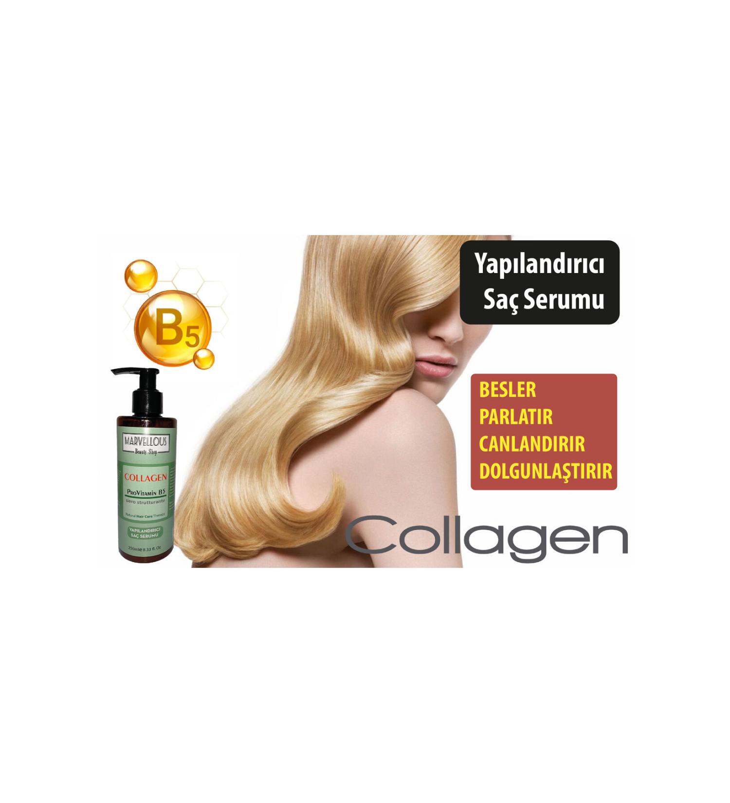 Marvellous COLLAGEN PROVITAMIN B5 STRUCTURING HAIR SERUM