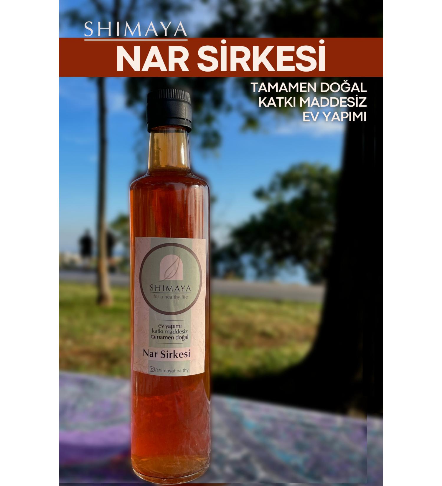 SHIMAYA Pomegranate Vinegar (500 ml) 0 Homemade Natural Fermentation