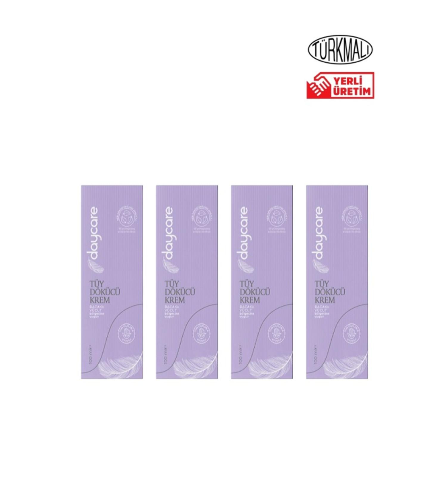 Daycare HAIR REMOVAL CREAM DAYCARE 100 ML X 4 PIECES