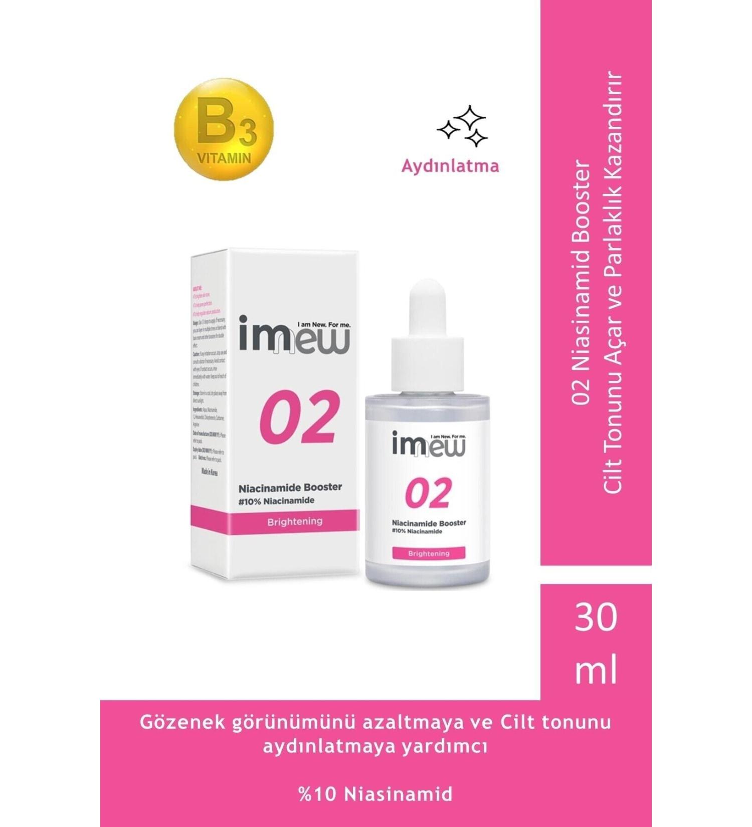 Imew Niacinamide Booster Effective Serum for Brightening and Minimizing the Appearance of Pores 30 ml PR