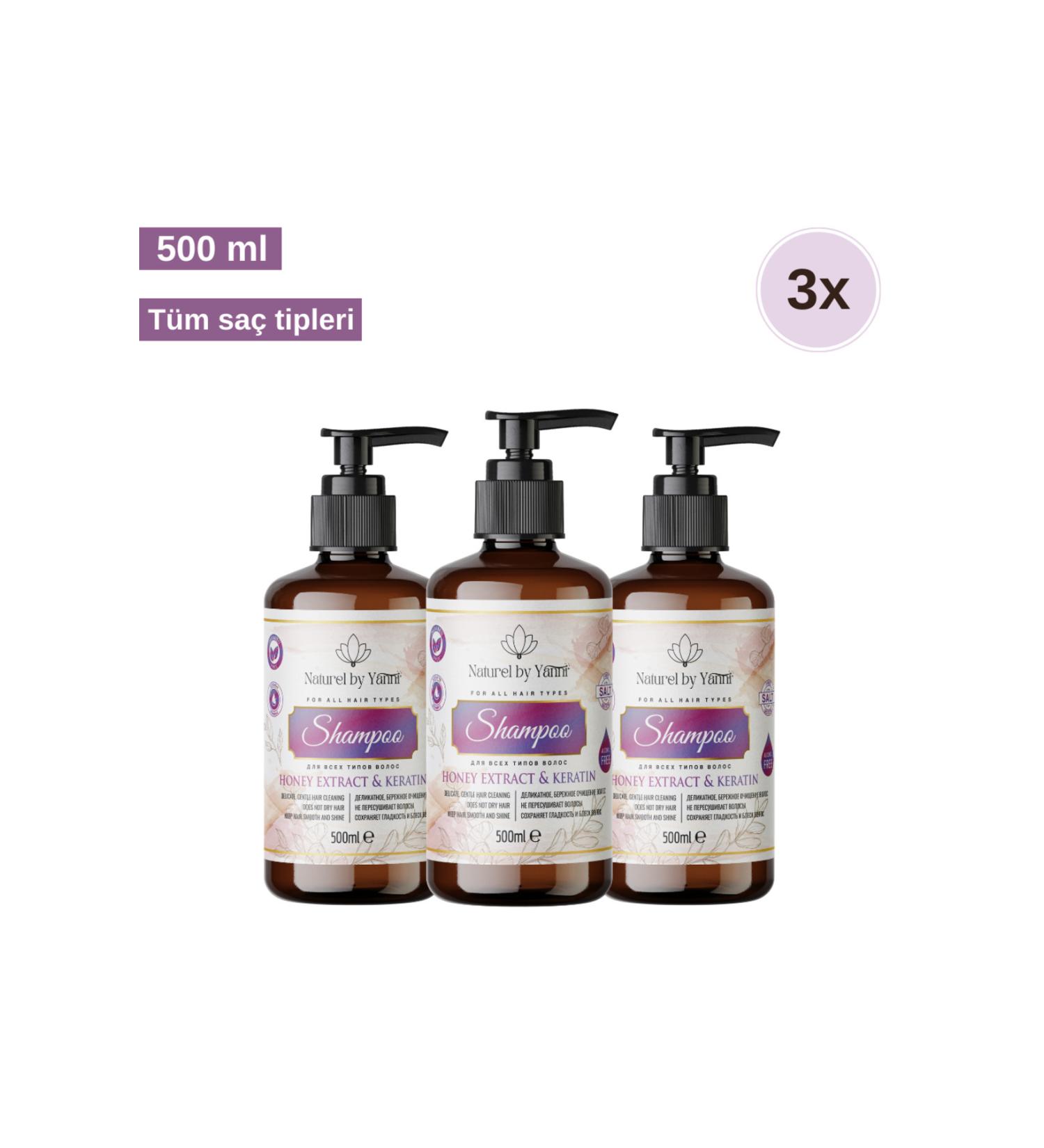 Naturel By Yanni Salt-Free Shampoo (3x)