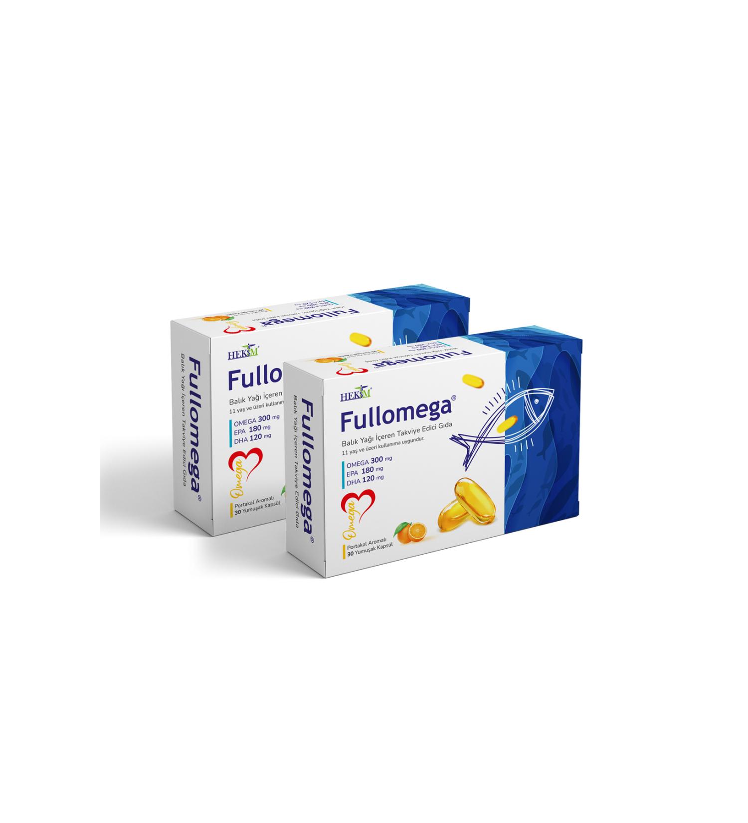fullomega Fish Oil Capsule 30 Tablets 2 Pack