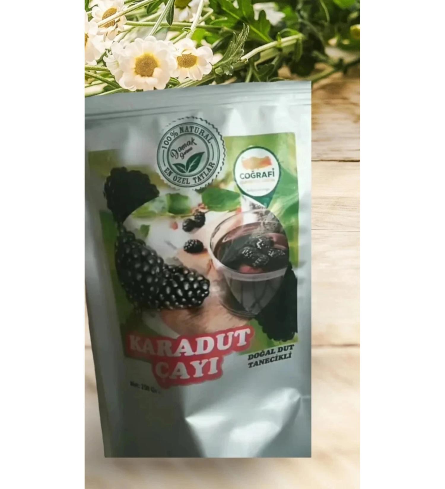 Damak gourmet Black Mulberry Tea(GRAIN)250gr (250GR 6 PIECES PACKAGE)