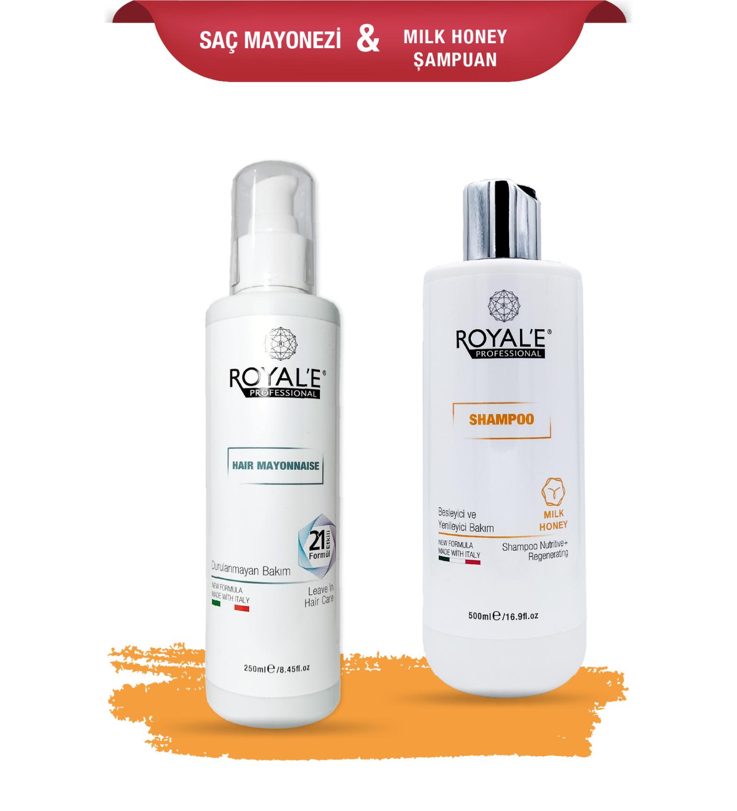 royale professional Hair Mayonnaise-Milk Honey Shampoo - Hair Mayonnaise-Shampoo - Buy Online on GoSupps.com