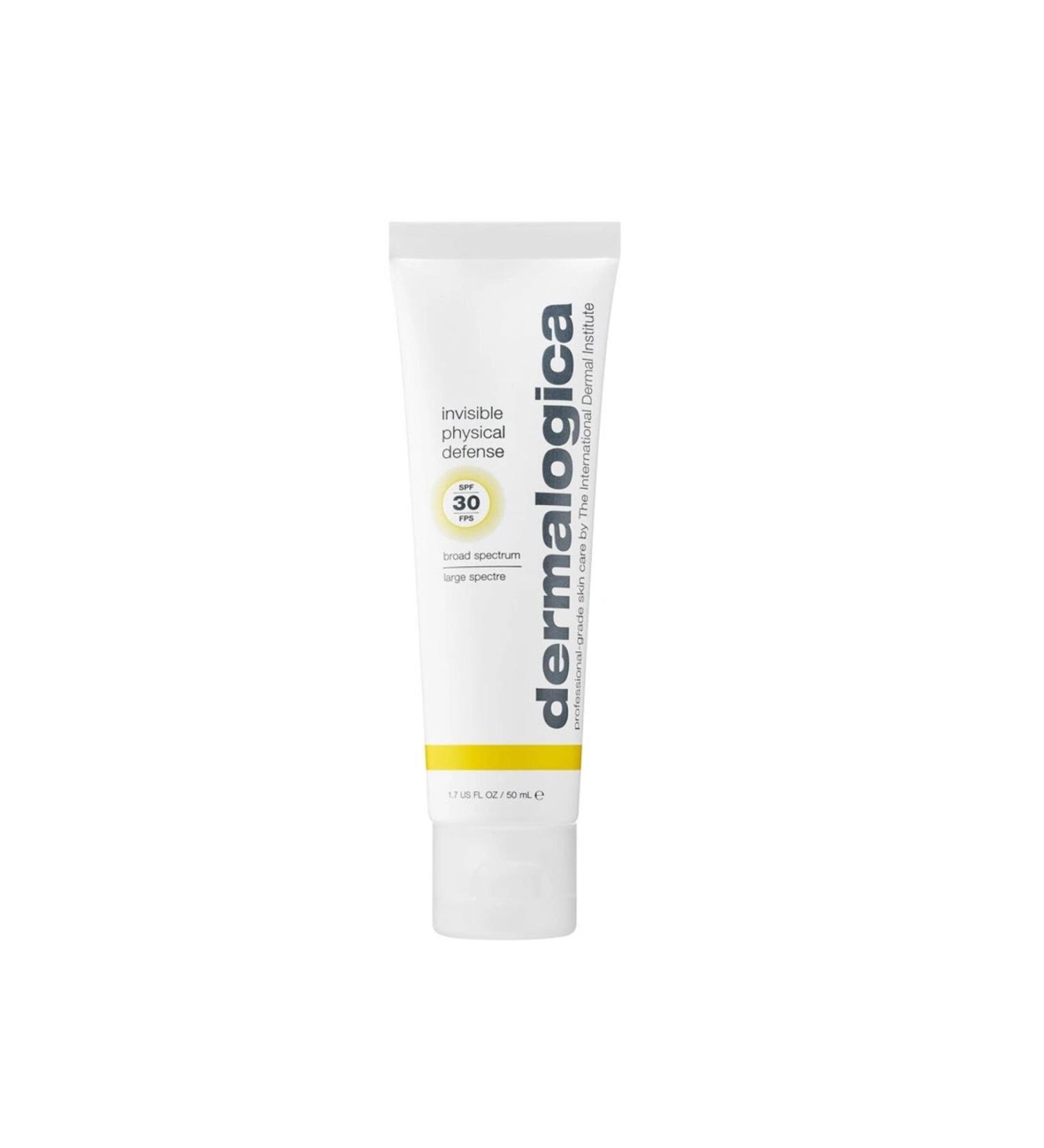Dermalogica Invisible Physical Defense - SPF 30 Colorless Face Sunscreen with Non-Nano Zinc Oxide 50 ml
