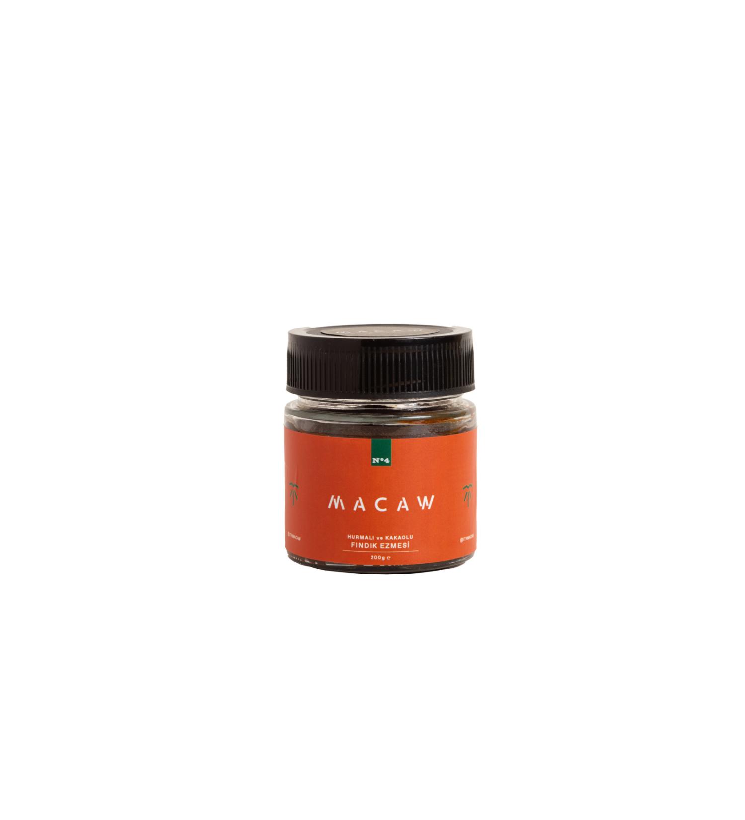 MACAW SNACK DATE COCOA HAZELNUT PASTE
