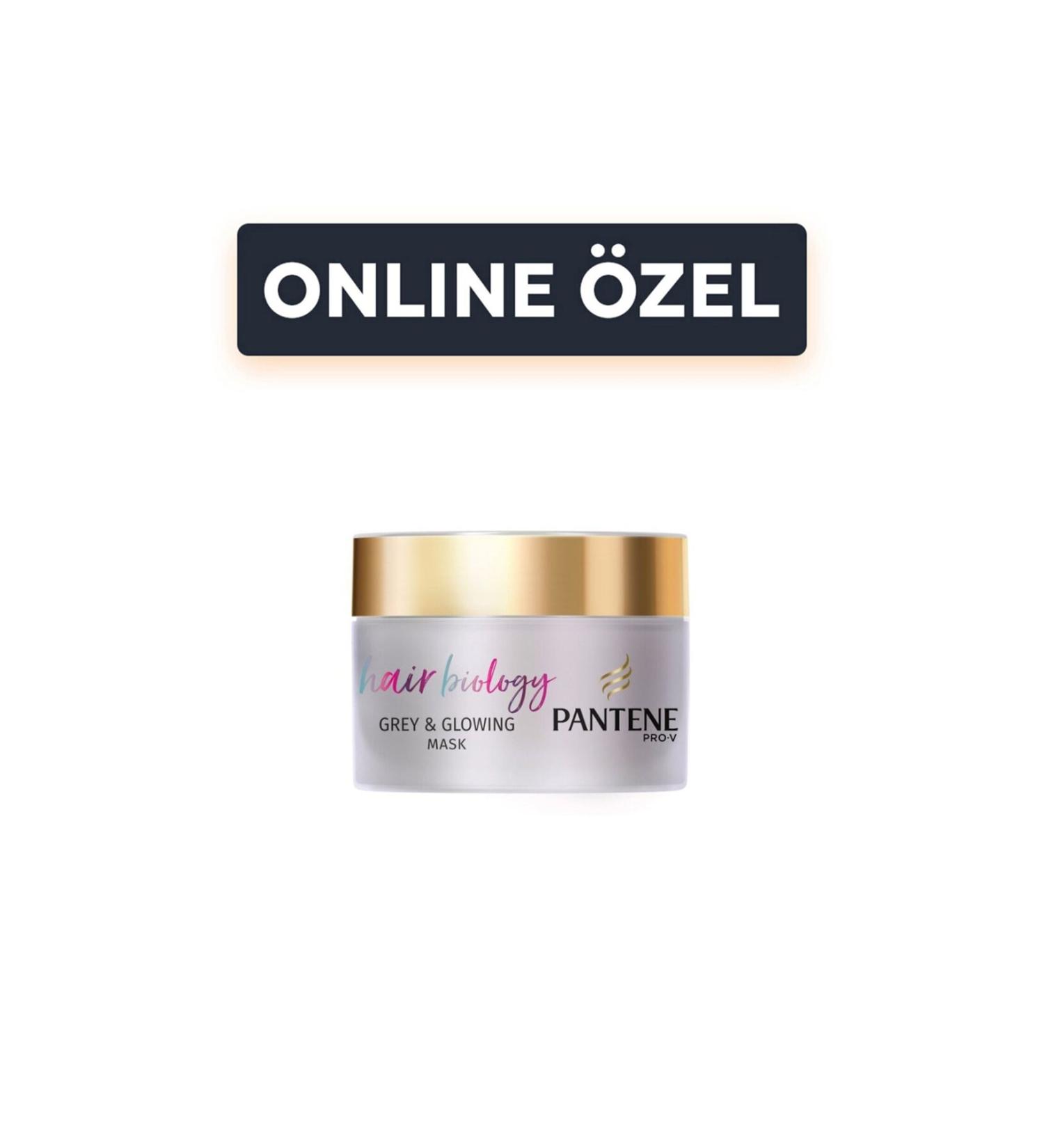 Pantene Hair Biology Color Revitalizing and Brightening Mask for Blonde and Gray Hair 160 ml