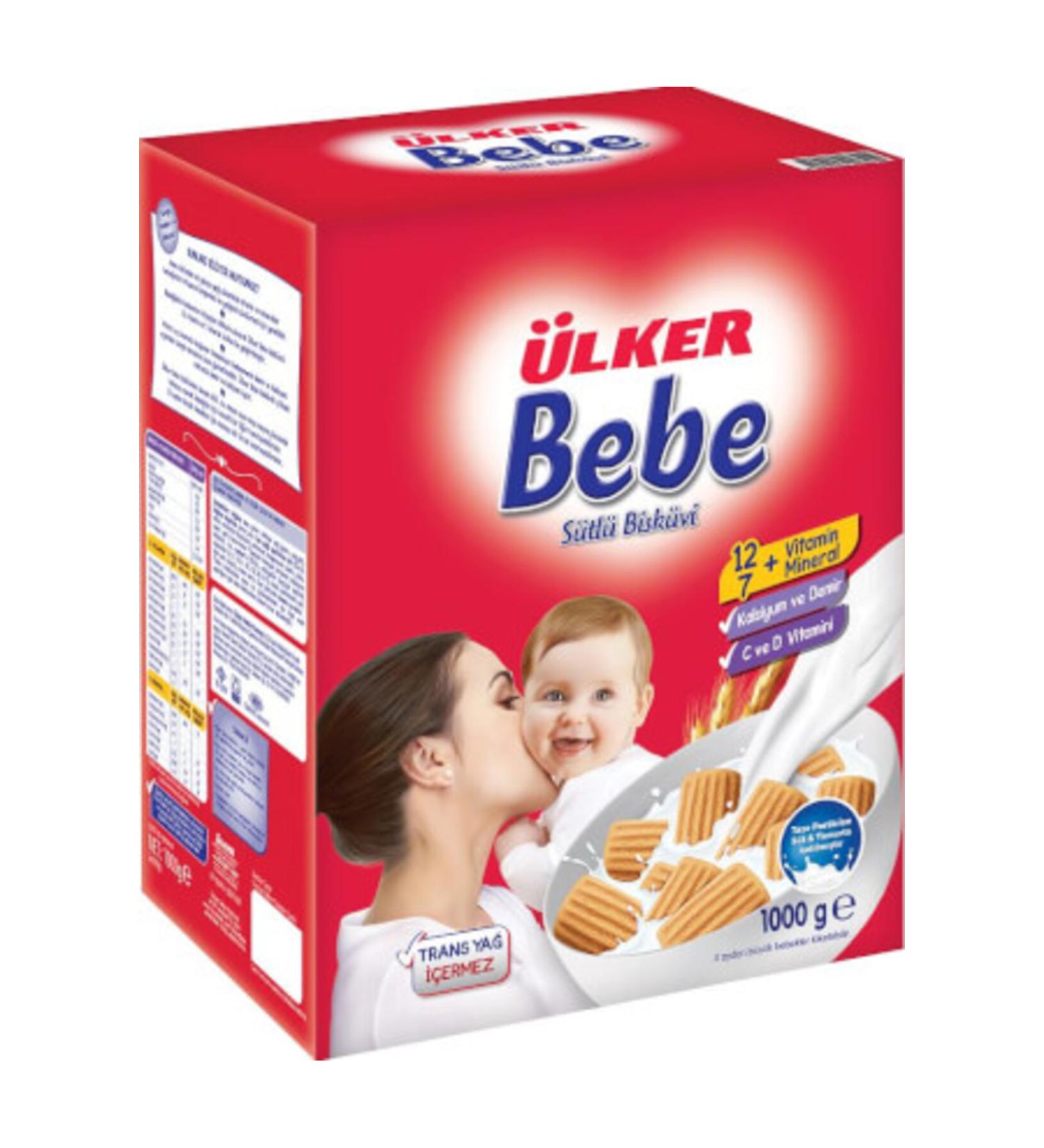 Ulker (2 PIECES) Ulker Baby Biscuits 2*500 Gr