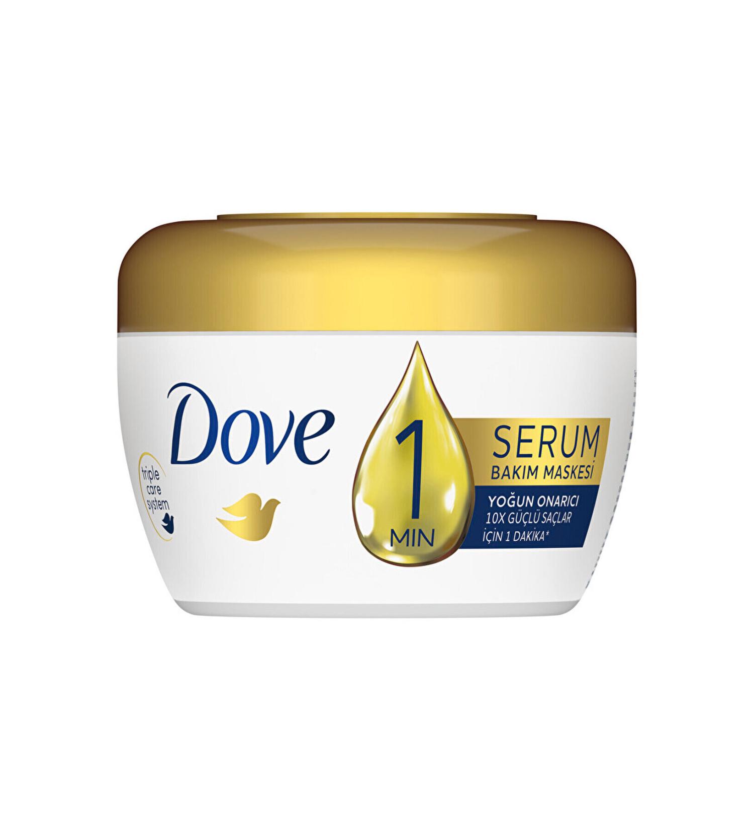 Dove 1 Minute Intensive Repair Serum Hair Care Mask 160 ml