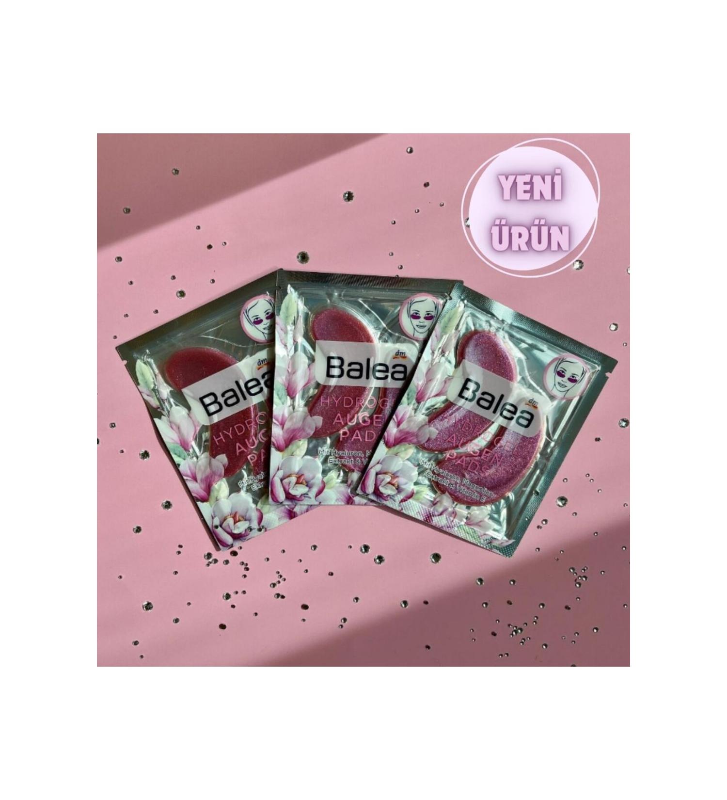 BALEA MAGNOLIA EYE CONTOUR MASK HYDROGEL SHINY GERMAN QUALITY