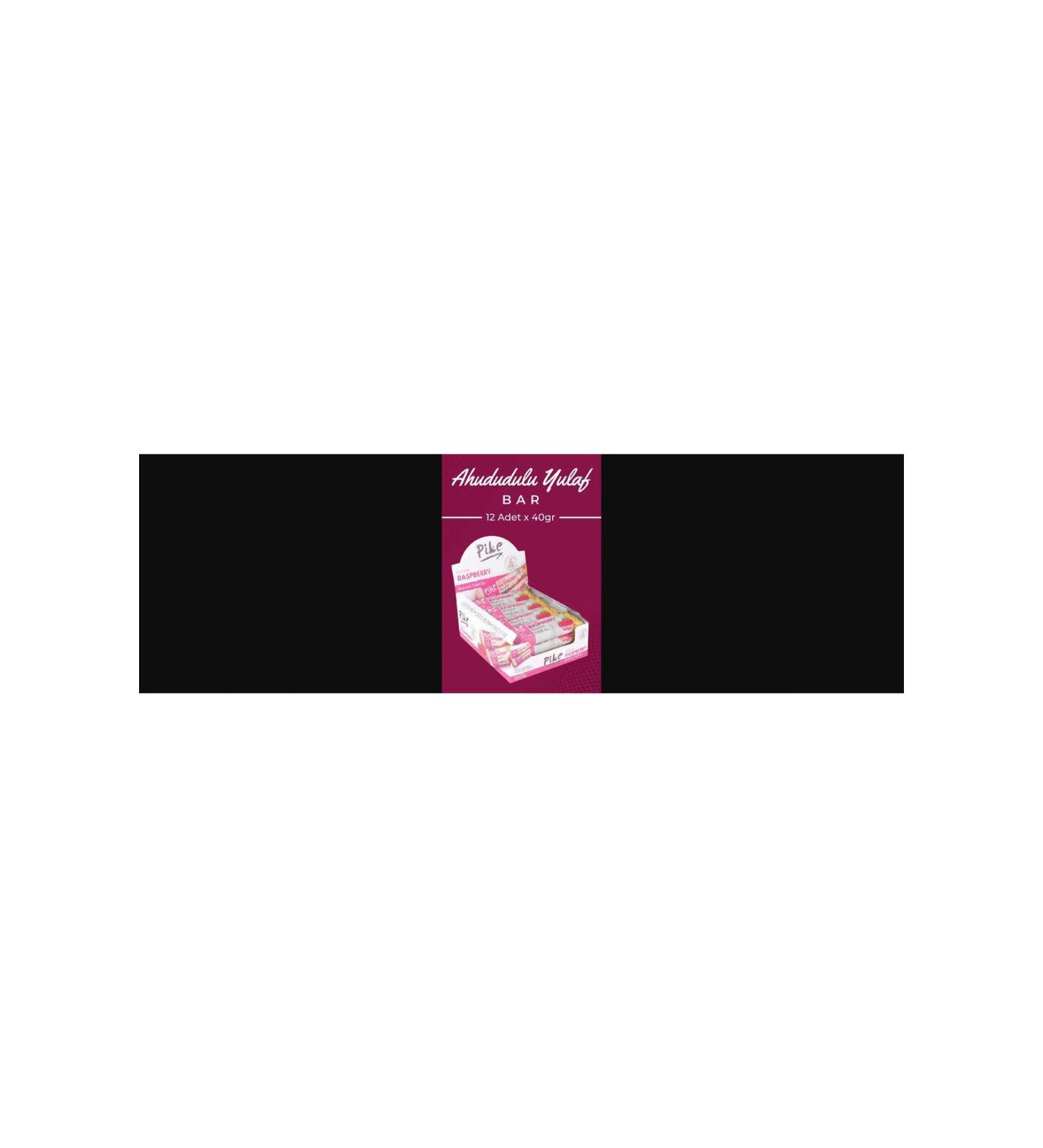 Pike Raspberry Oatmeal Bar 40gr Box of 12