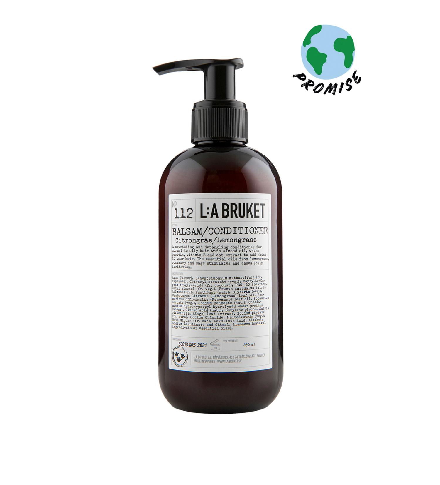 L:A Bruket Conditioner Lemongrass 240 ml