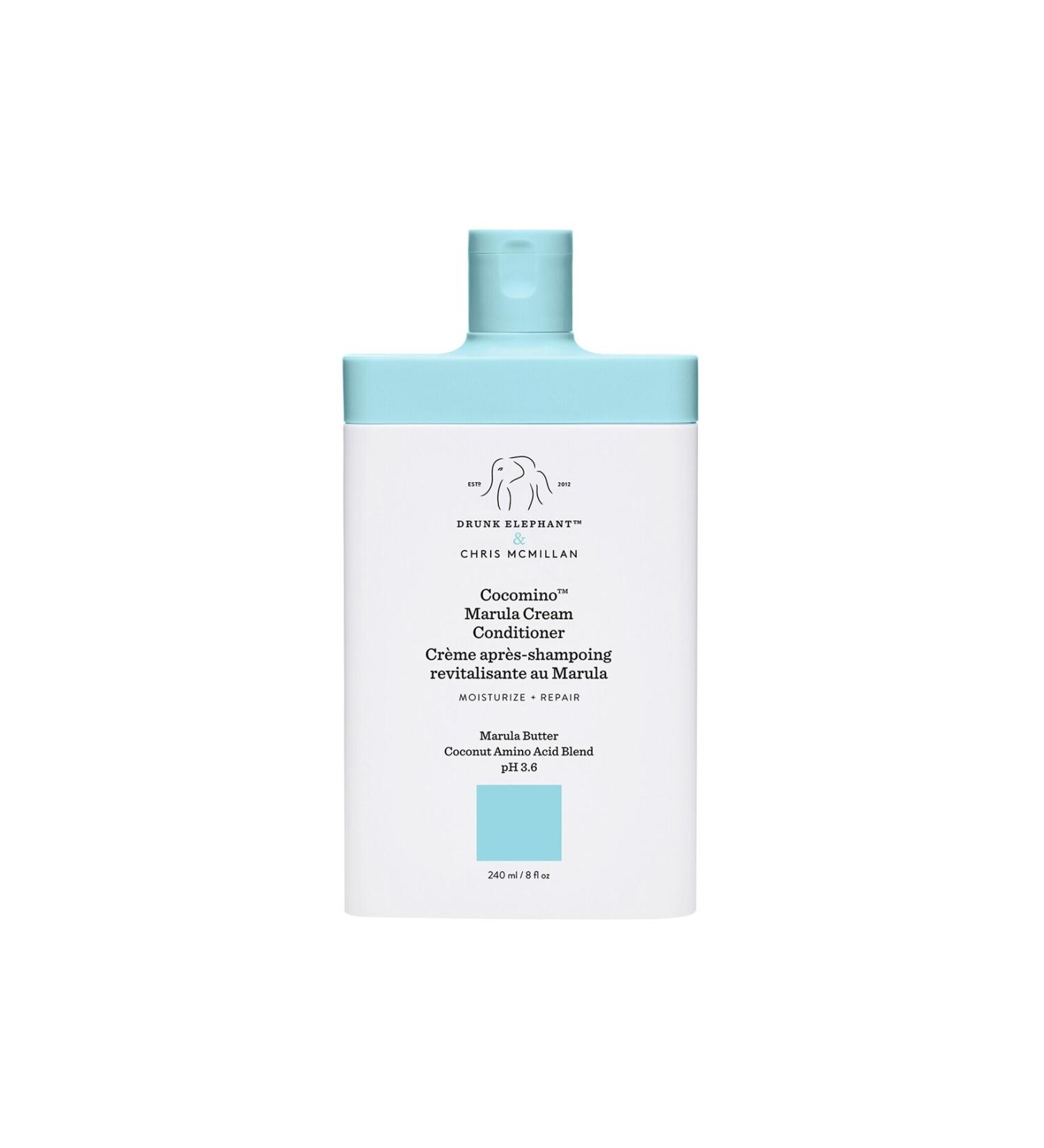 Drunk Elephant Cocomino Marula Cream Conditioner - Hair Care Cream 240ml
