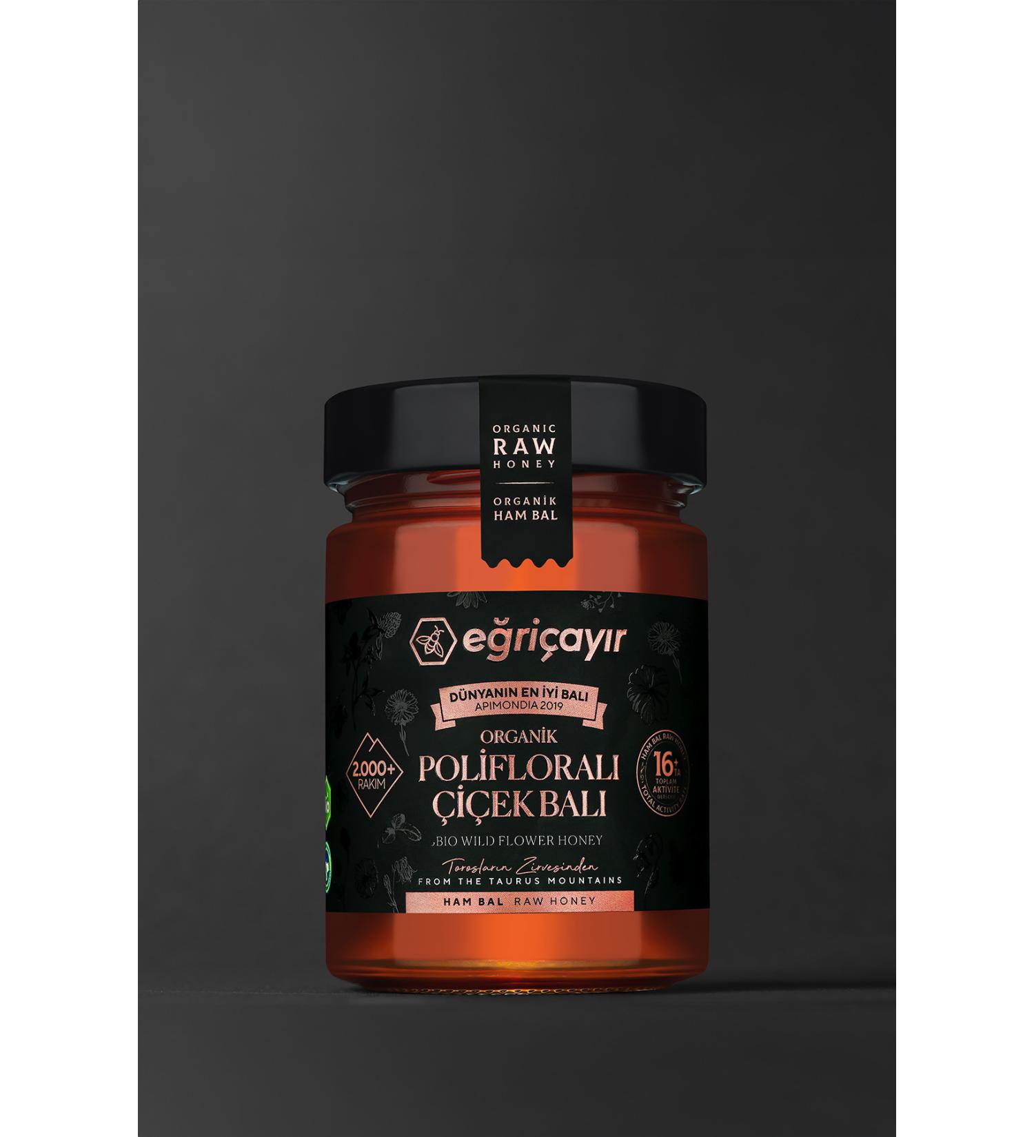 E ri ay r Organic Polyflora Honey Ta16 450g - Buy Online on GoSupps.com