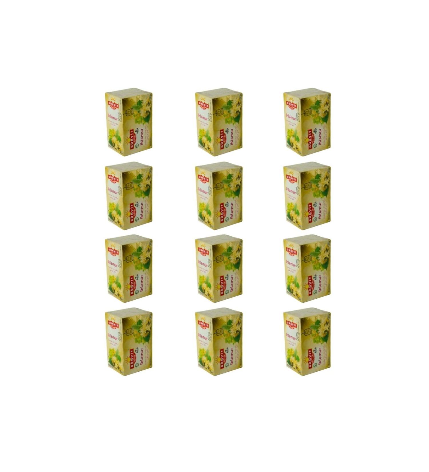 G nvit Linden Glass Tea Bag 20 Pieces Box X 12