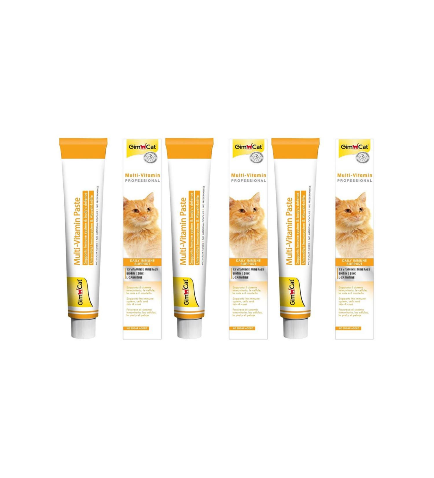 Gimcat Multi-Vitamin Cat Paste 100gr - 3 Pieces