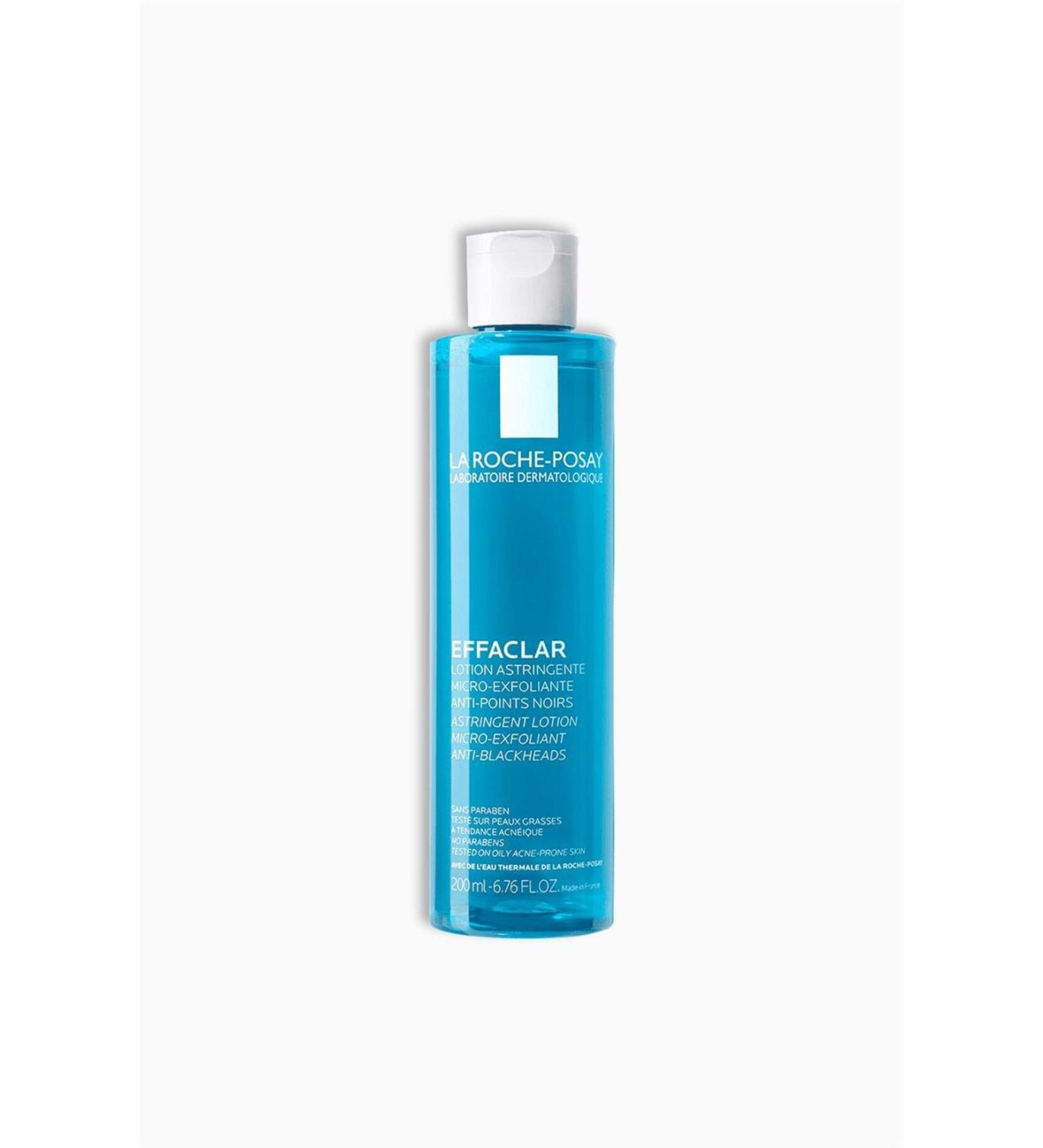 La Roche Posay Effaclar Micro-Peeling Tonic Helps Correct the Appearance of Enlarged Pores in Oily Skin 200ml