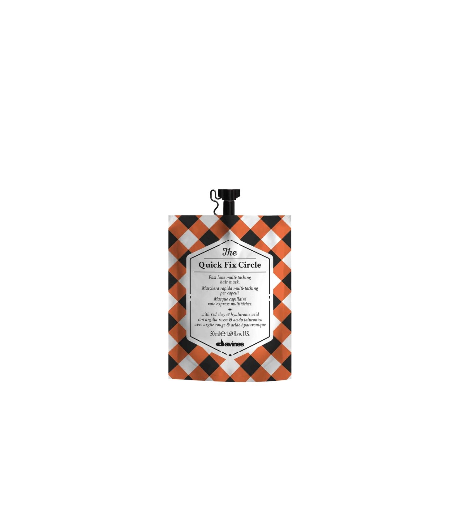 Davines The Quick Fix Circle Fast Acting Multi-Term Hair Care Mask (50 ml)