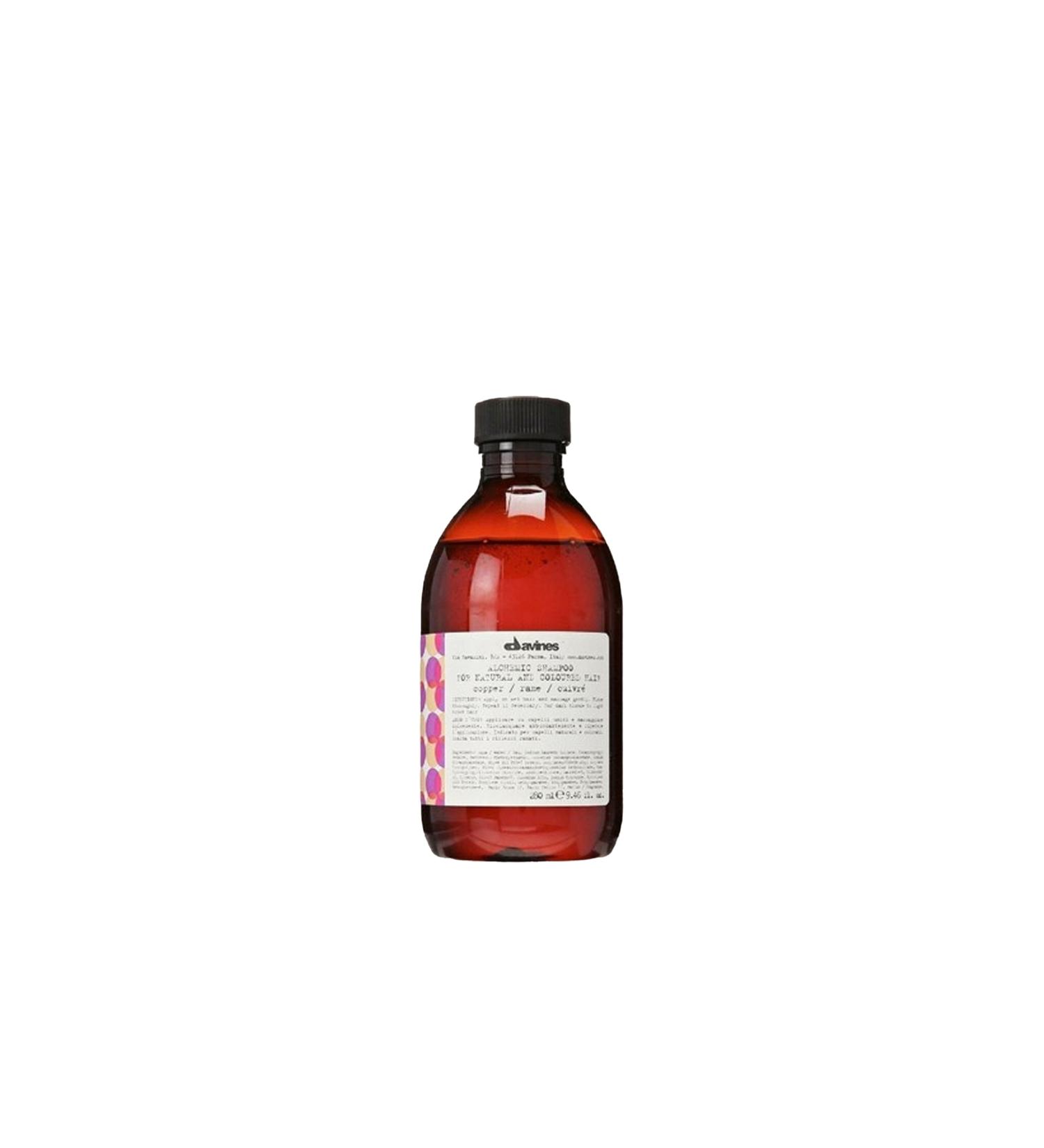 Davines Alchemic Copper Shampoo-Protective shampoo for copper hair tones (280ml)