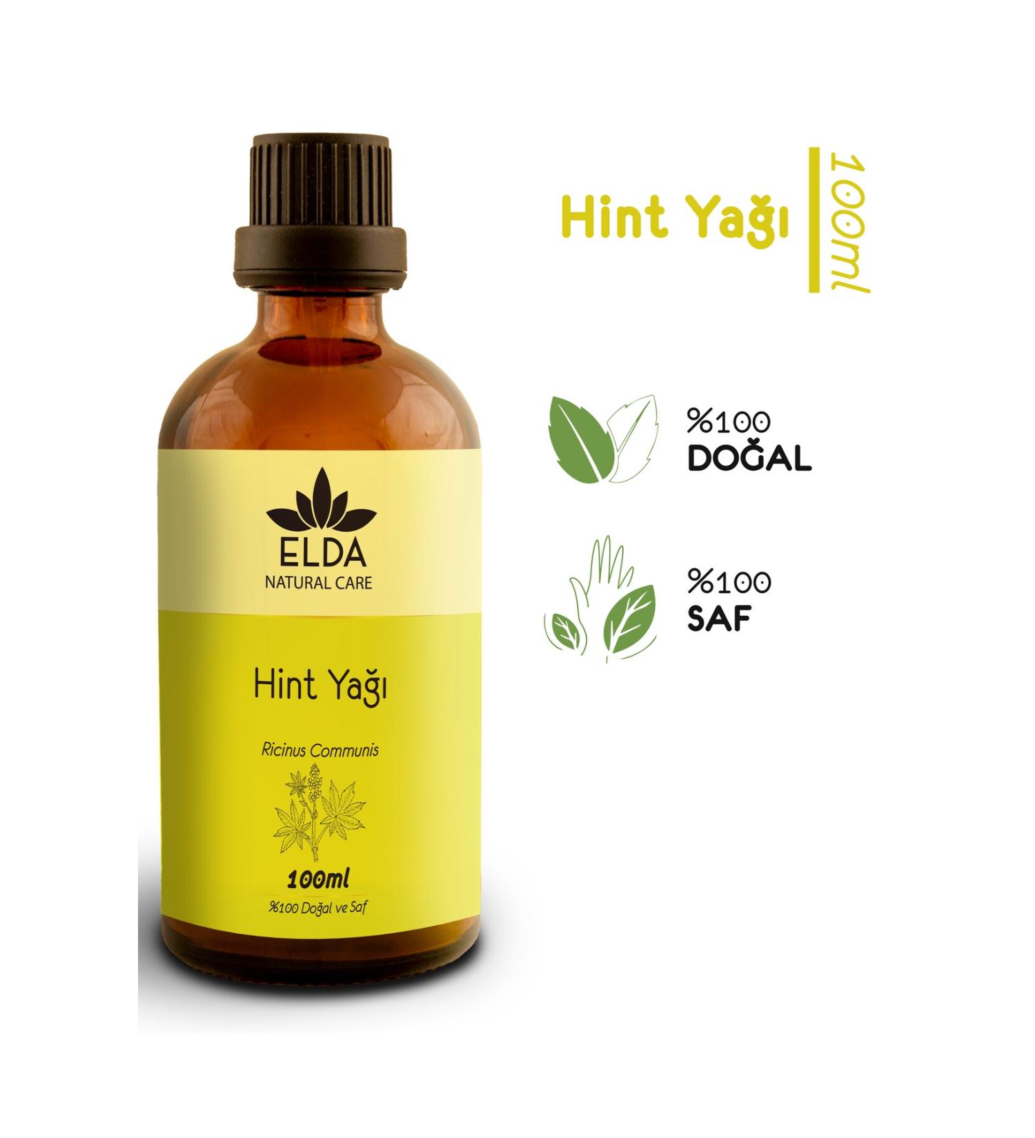 EldaNaturalcare Castor Oil 100 ml