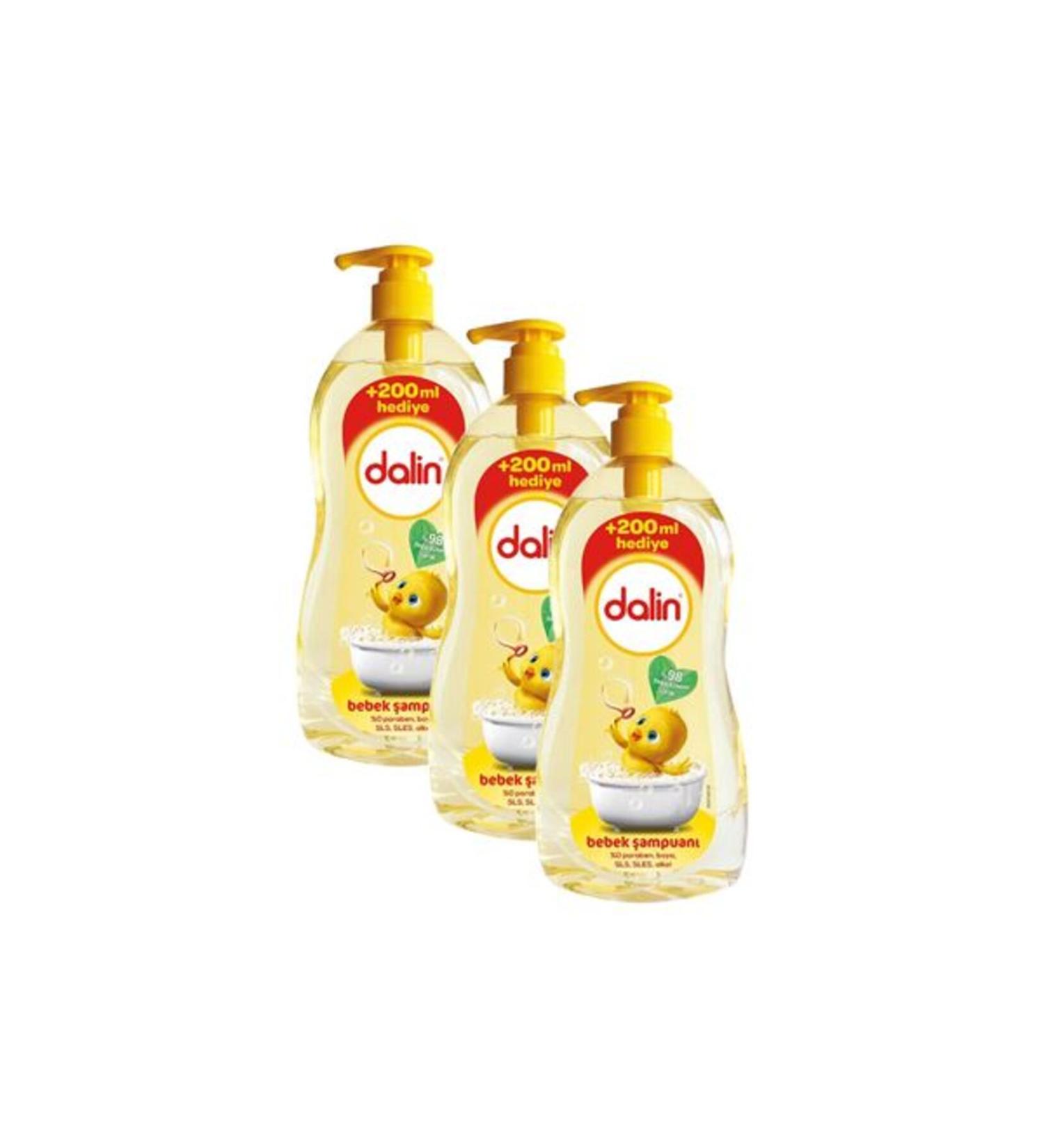Dalin ( 1 PIECE ) Dalin Classic Shampoo Set 3x900 ml